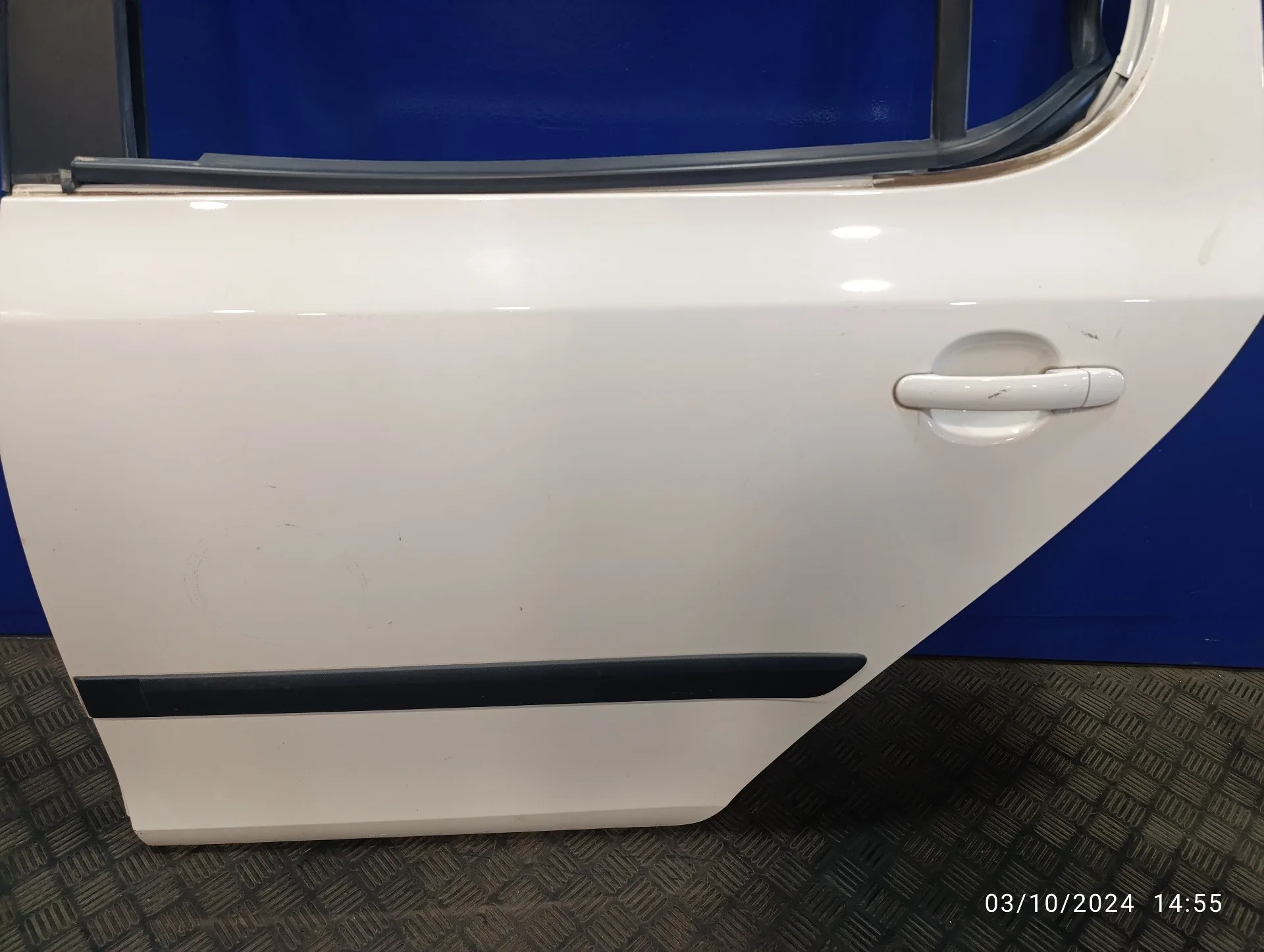 Puerta Trasera Izquierda para Skoda Fabia (5J2 )