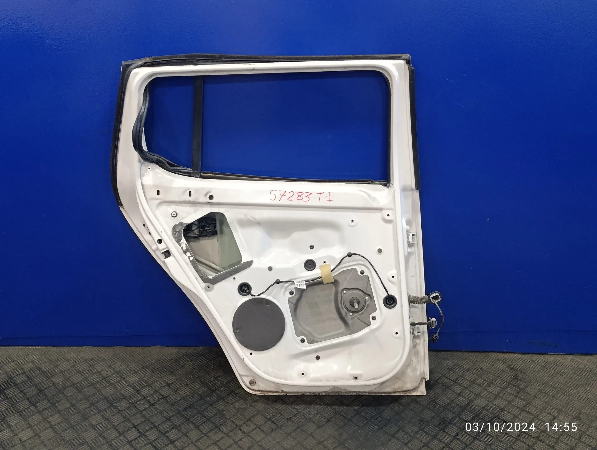 Puerta Trasera Izquierda para Skoda Fabia (5J2 )
