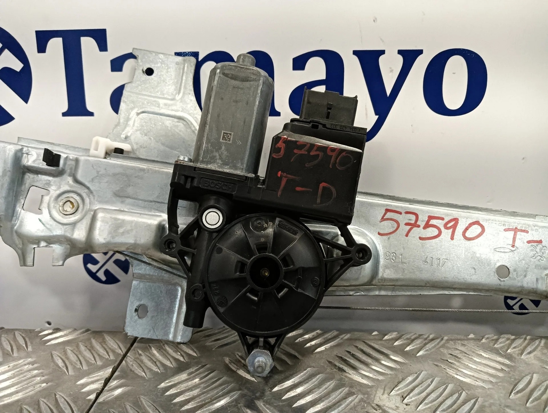 Elevalunas Trasero Derecho para Peugeot 2008 (--.2013->)