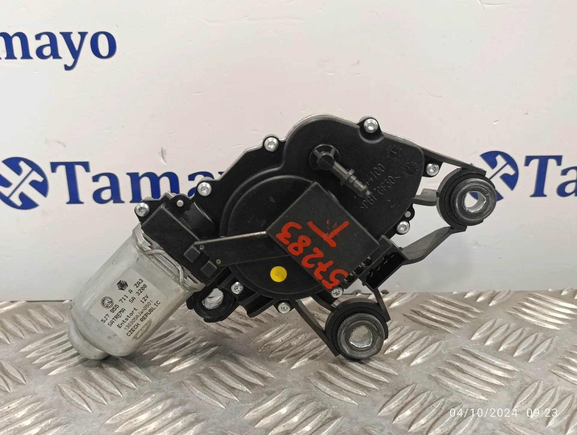 Motor Limpia Trasero para Skoda Fabia (5J2 )