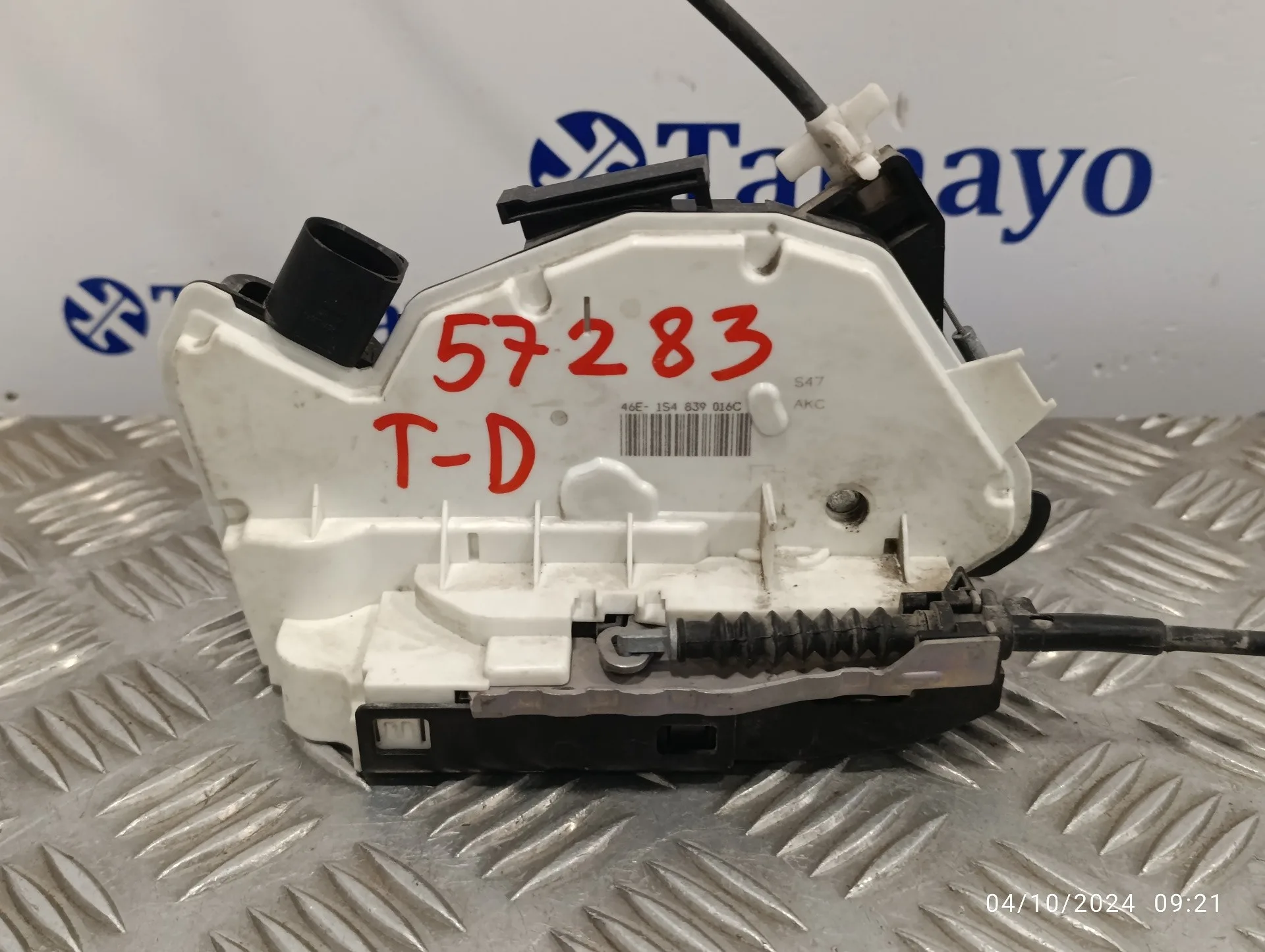 Cerradura Puerta Trasera Derecha para Skoda Fabia (5J2 )