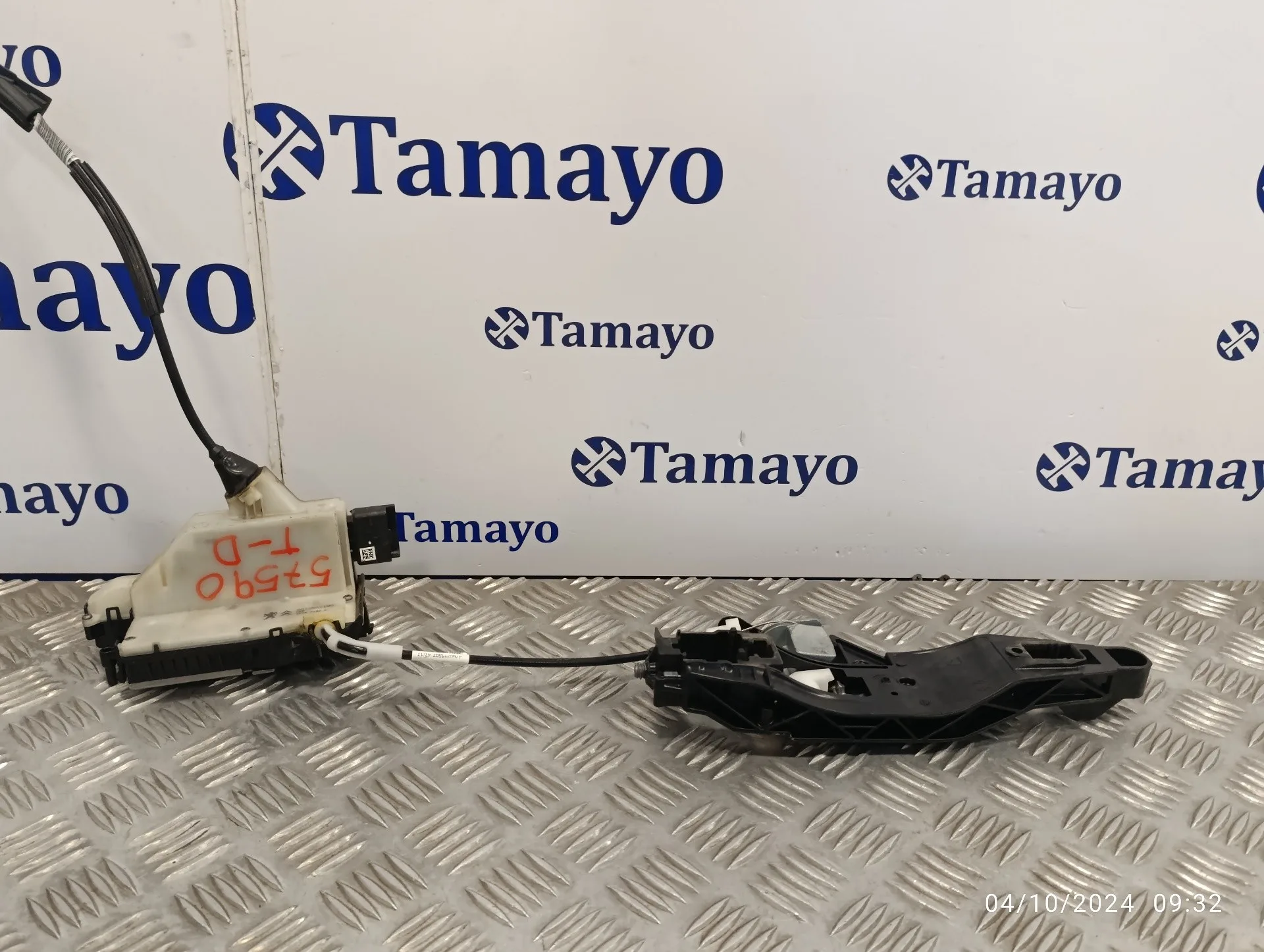 Cerradura Puerta Trasera Derecha para Peugeot 2008 (--.2013->)