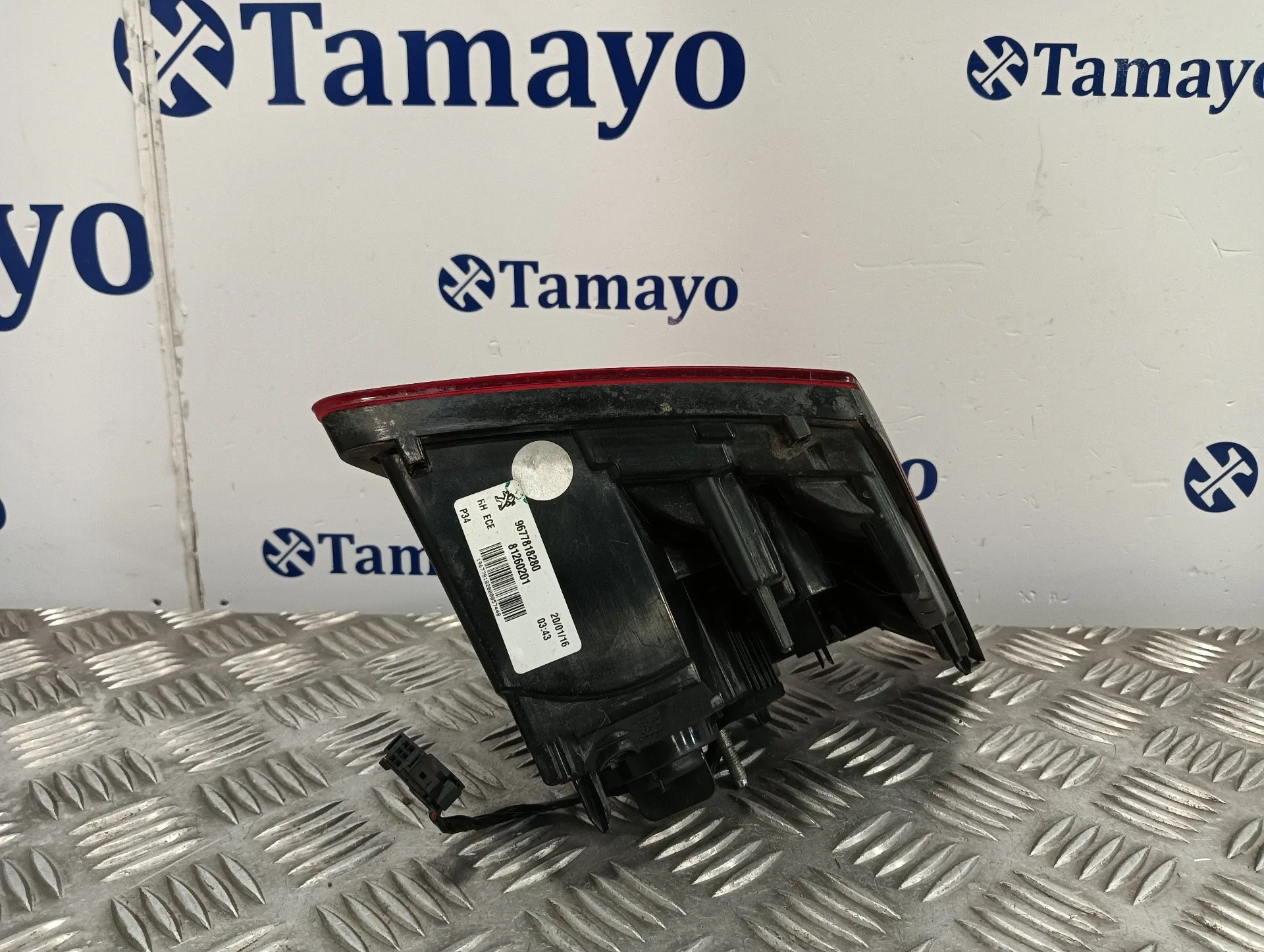 Piloto Trasero Derecho Interior para Peugeot 308