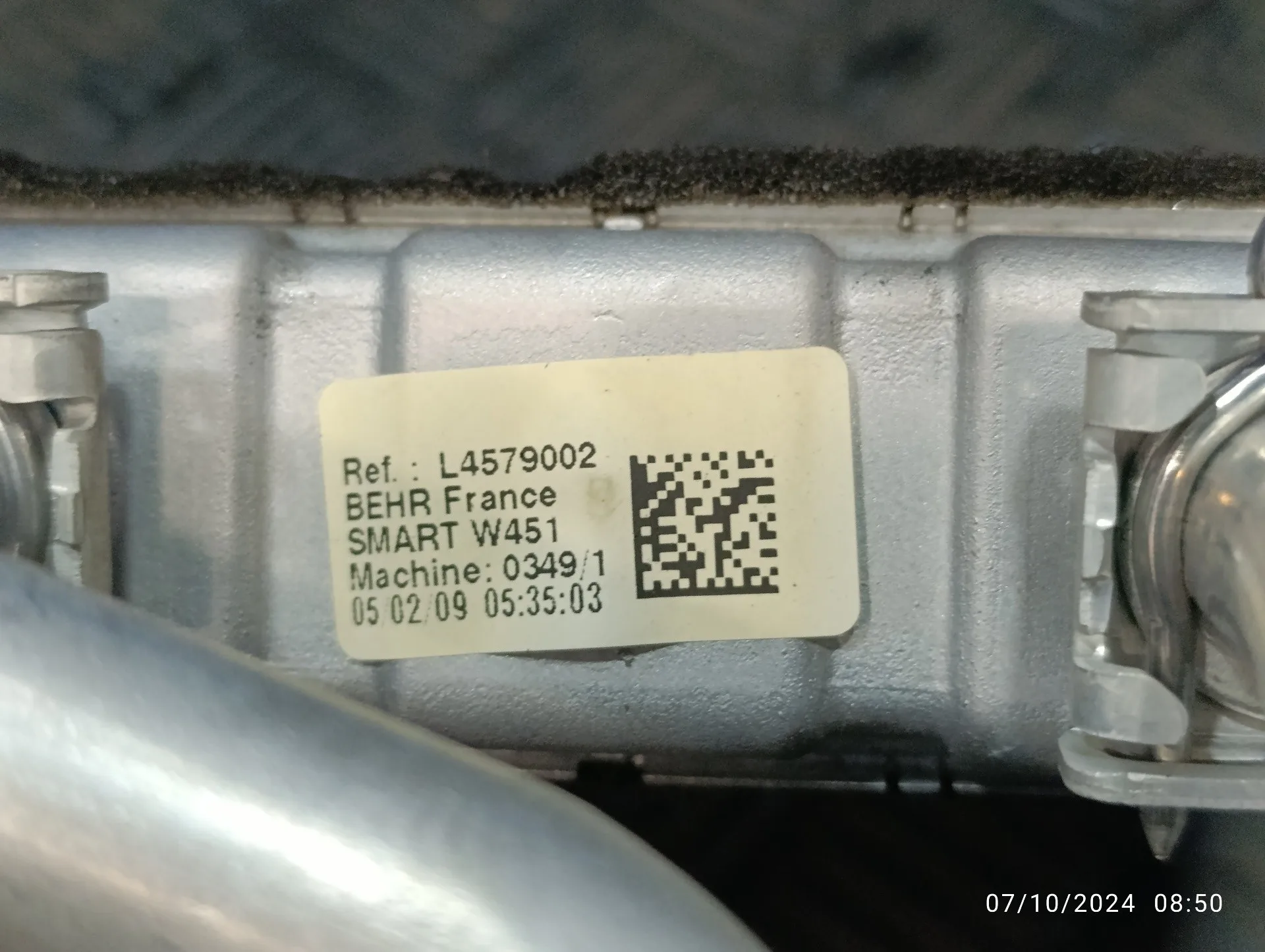 Radiador Calefaccion / Aire Acondicionado para Smart Fortwo Coupe