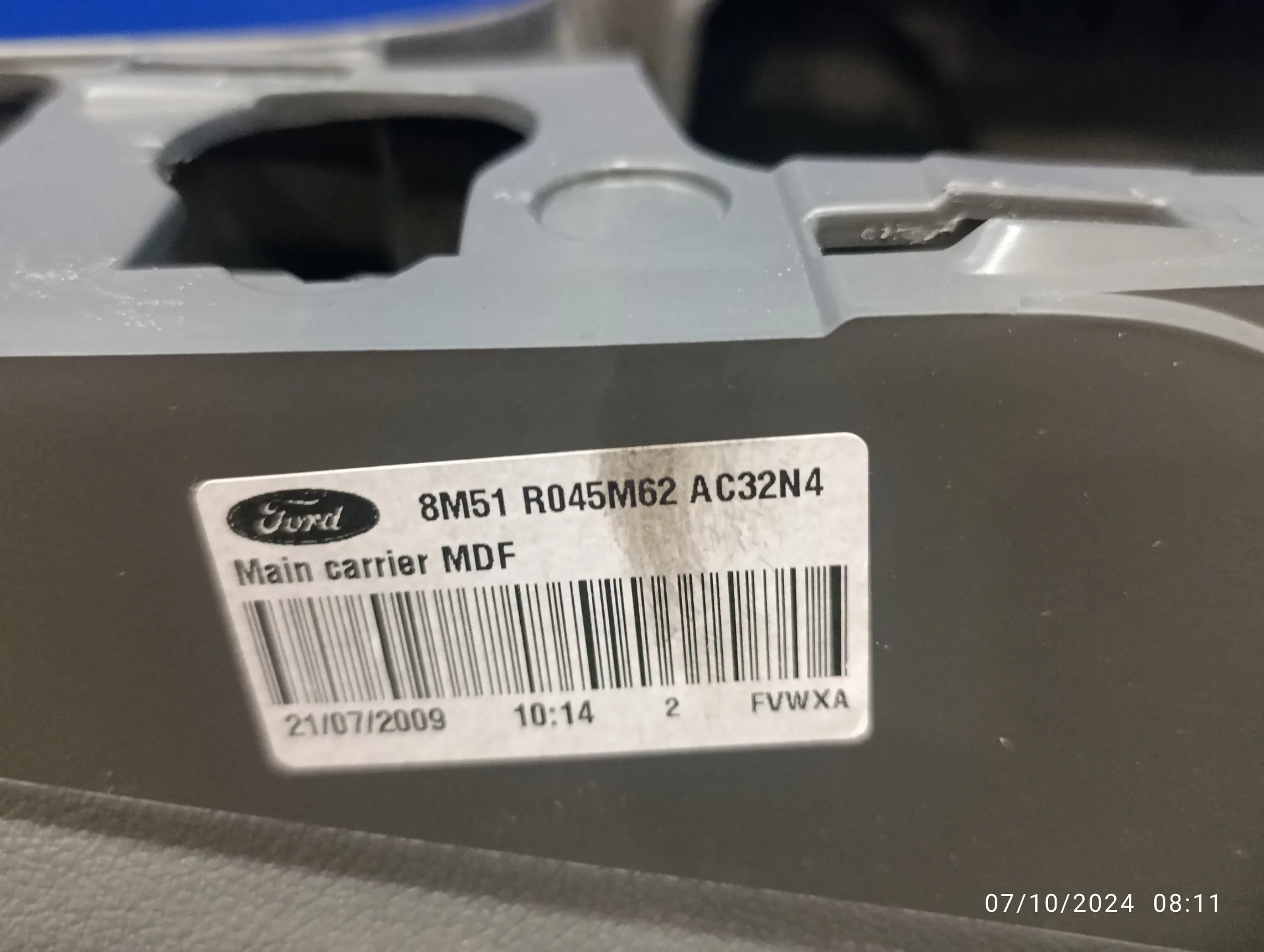 Apoyabrazos Central para Ford Focus Turnier (Cb4)