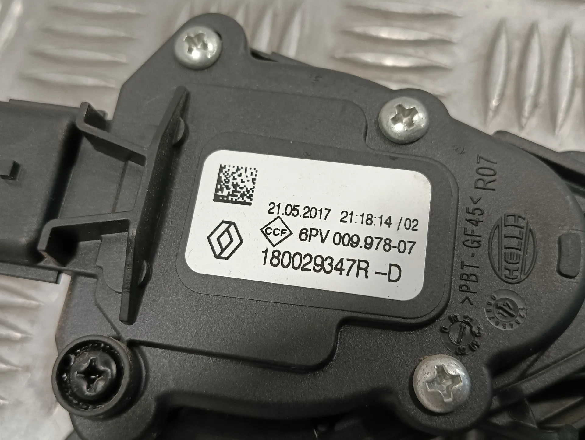Pedal Acelerador para Renault Clio Iv