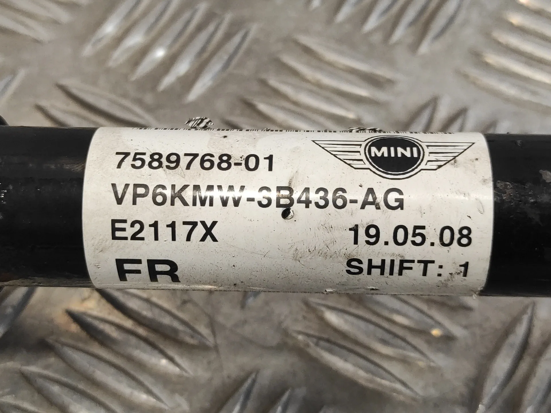 Transmision Delantera Derecha para Bmw Mini (R56)