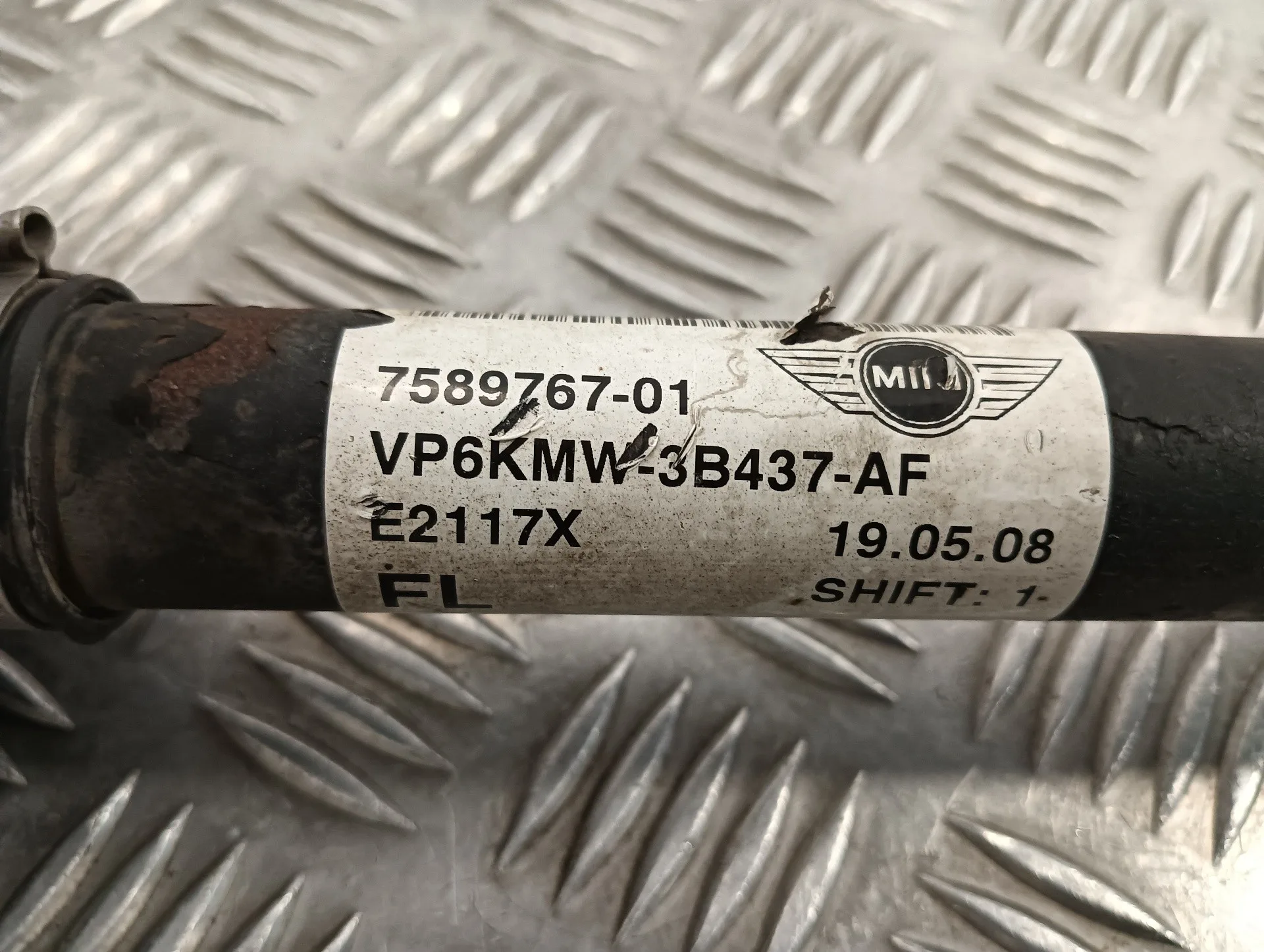 Transmision Delantera Izquierda para Bmw Mini (R56)