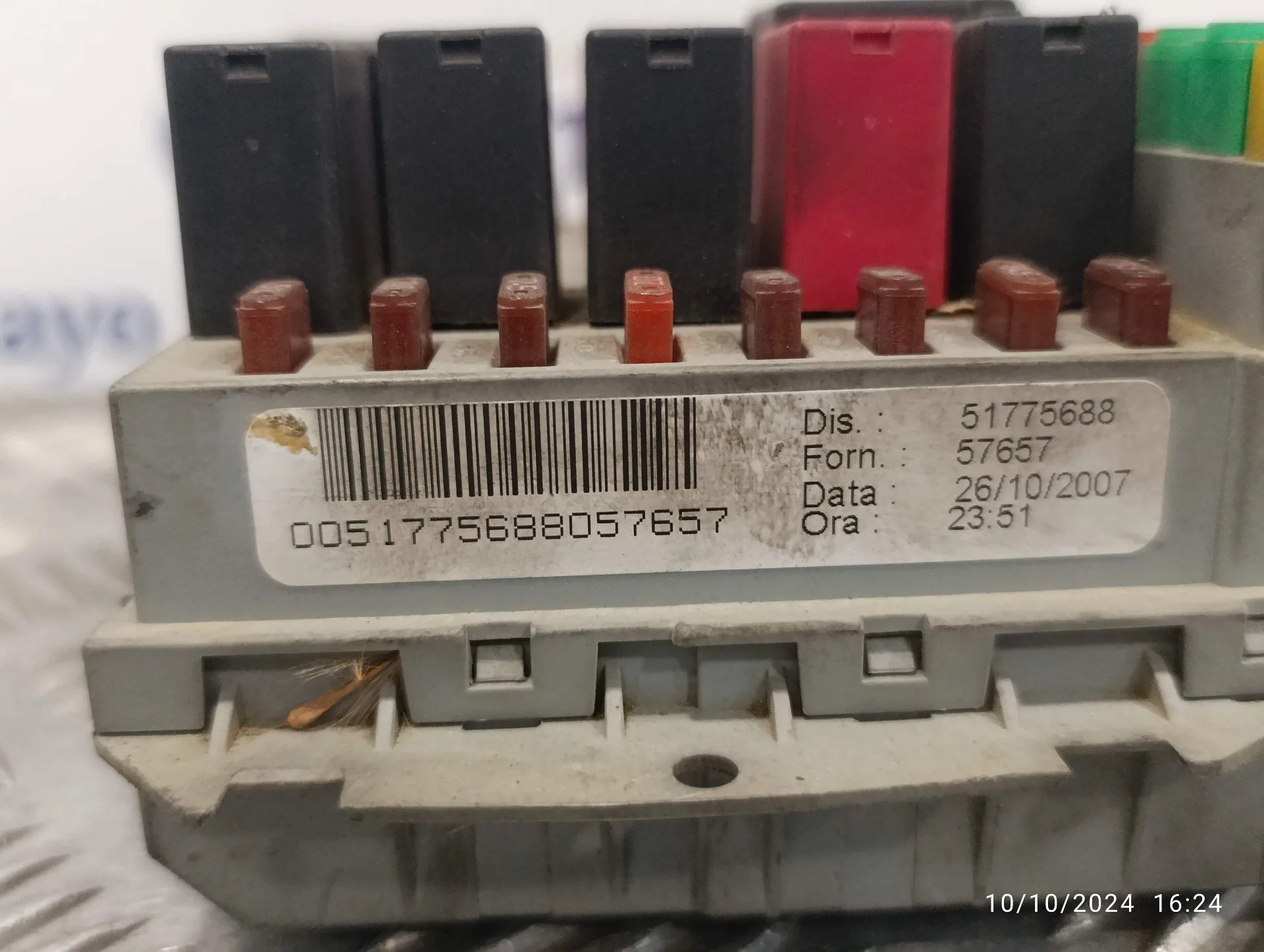 Caja Reles / Fusibles para Fiat Bravo (198)