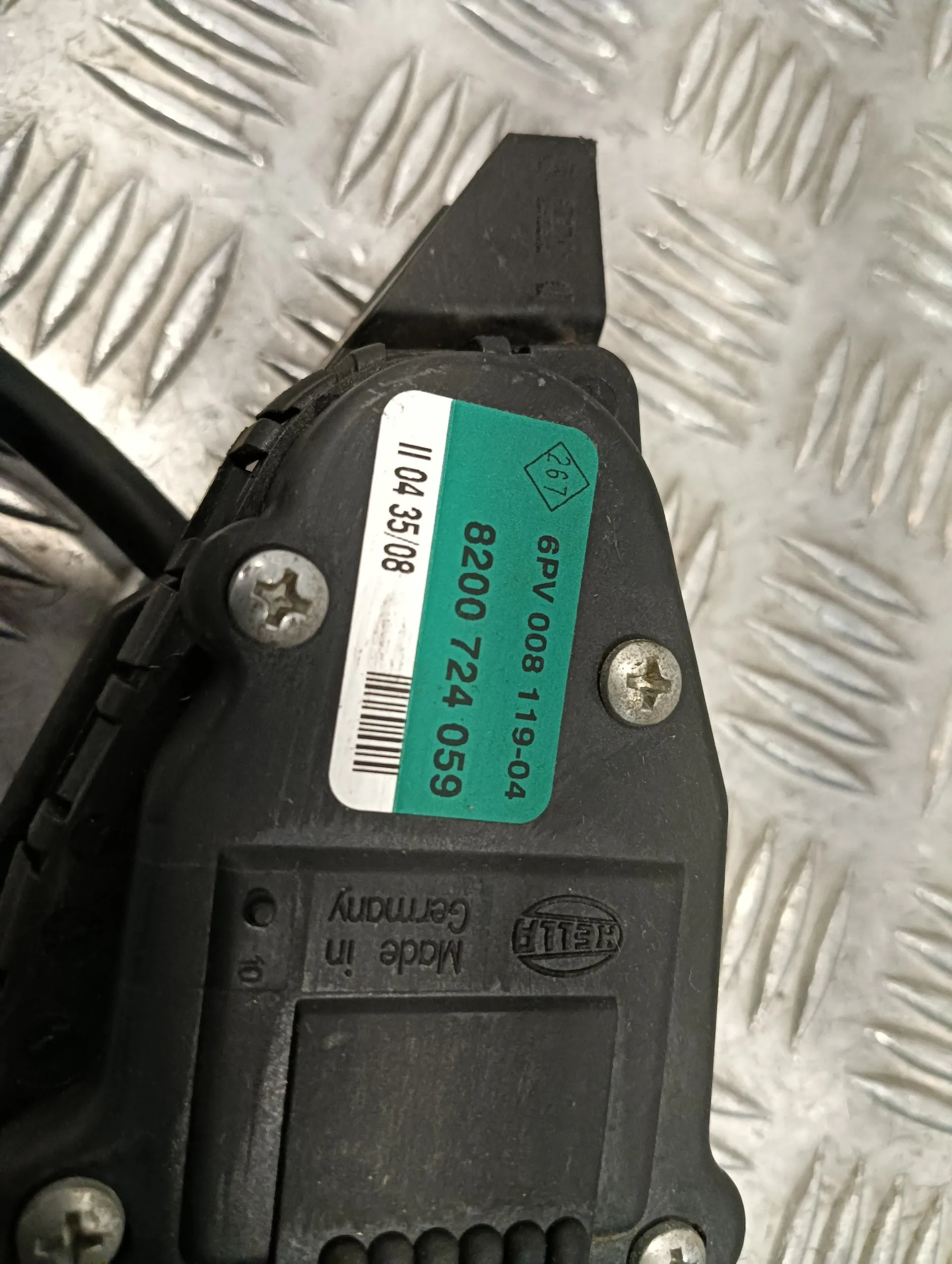 Pedal Acelerador para Renault Master Ii Phase 2 Caja Cerrada