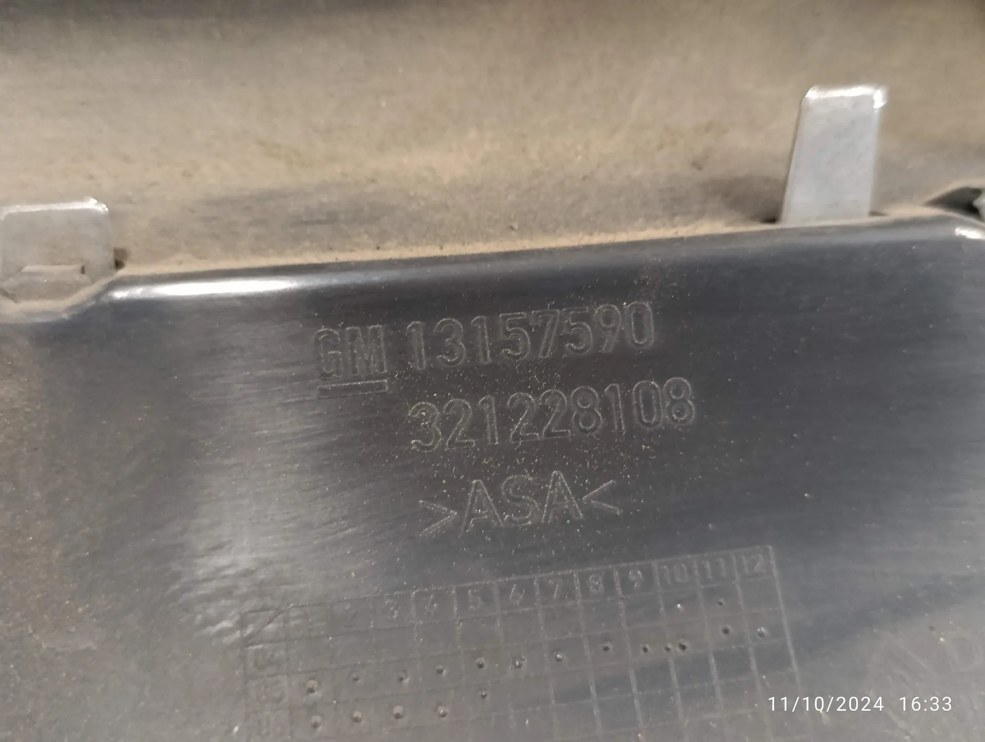 Rejilla Delantera para Opel Zafira B