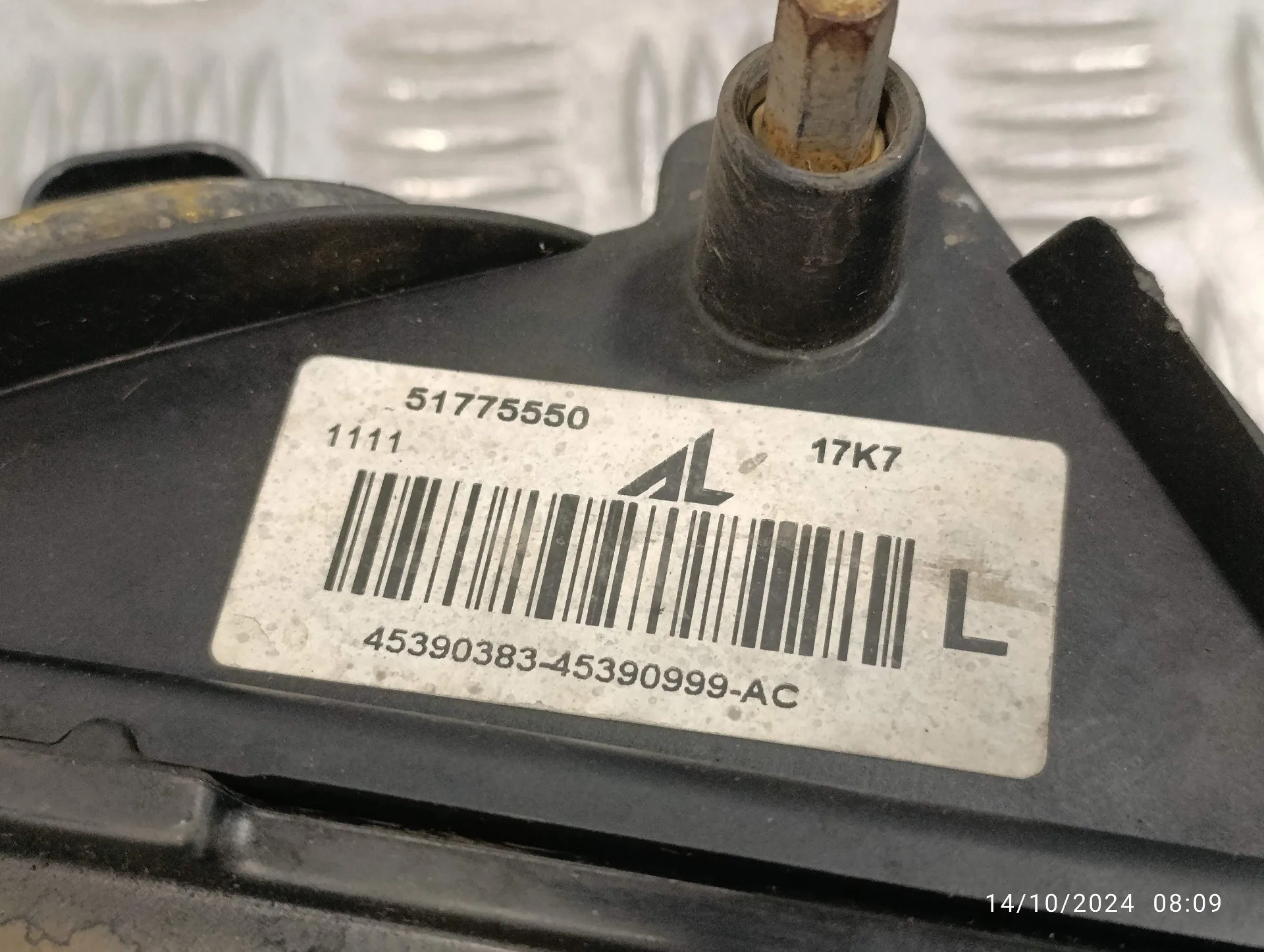 Faro Antiniebla Izquierdo para Fiat Bravo (198)