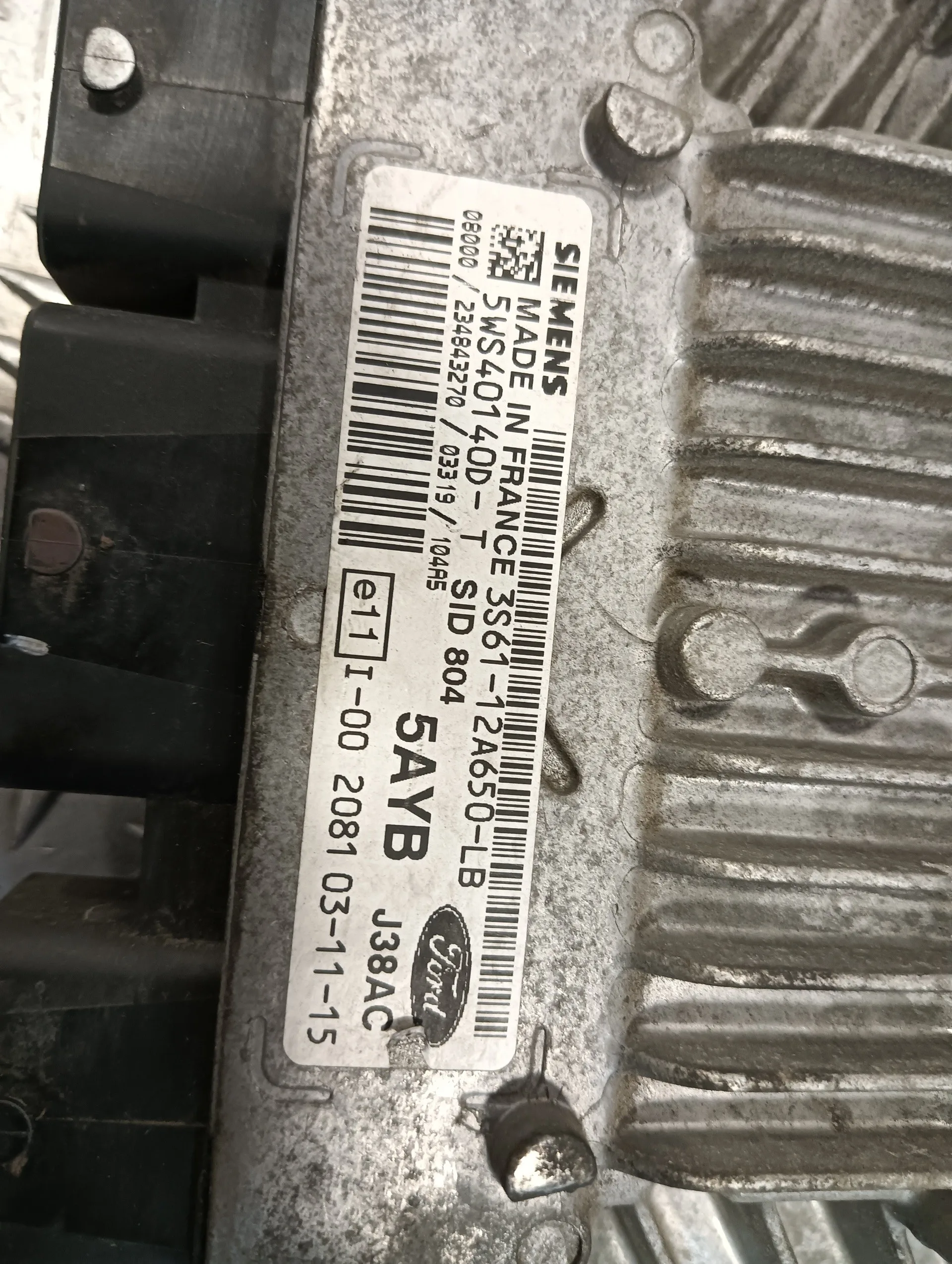 Centralita Motor Uce para Ford Fiesta (Cbk)