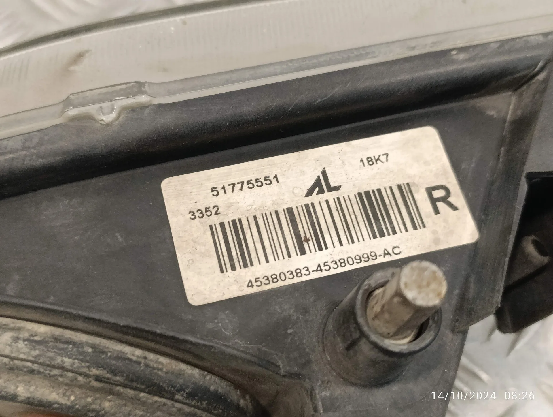 Faro Antiniebla Derecho para Fiat Bravo (198)
