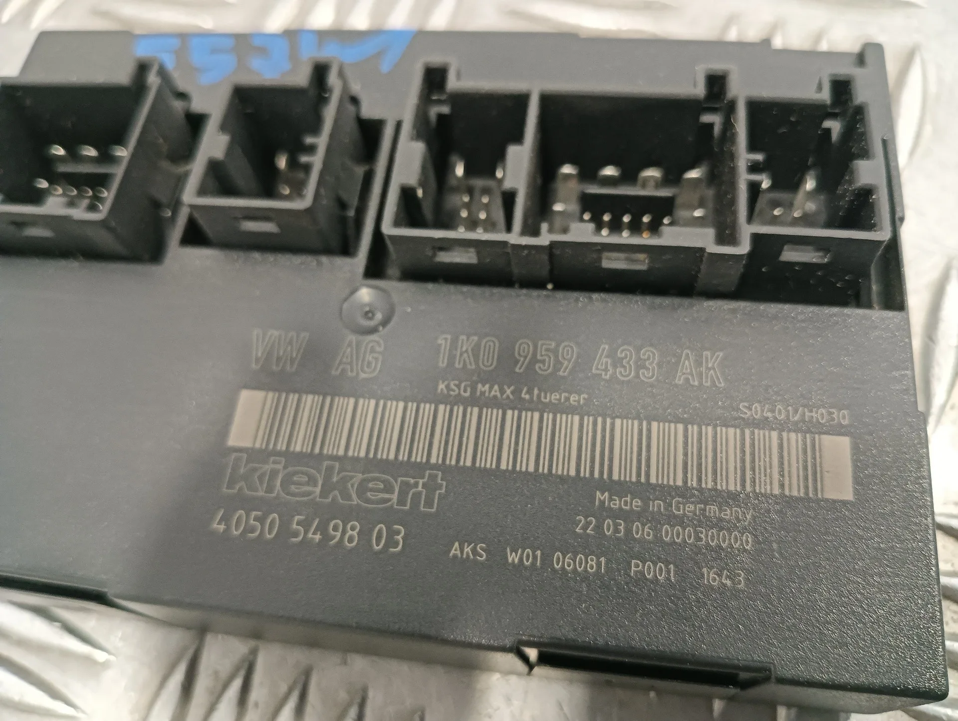 Modulo Confort para Volkswagen Golf V Berlina (1K1)