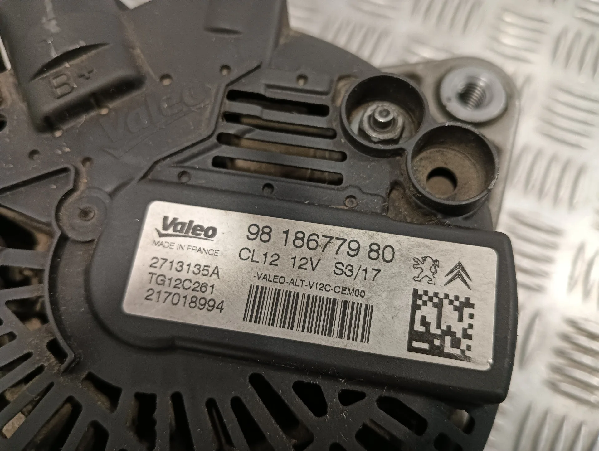 Alternador para Peugeot 2008 (--.2013->)