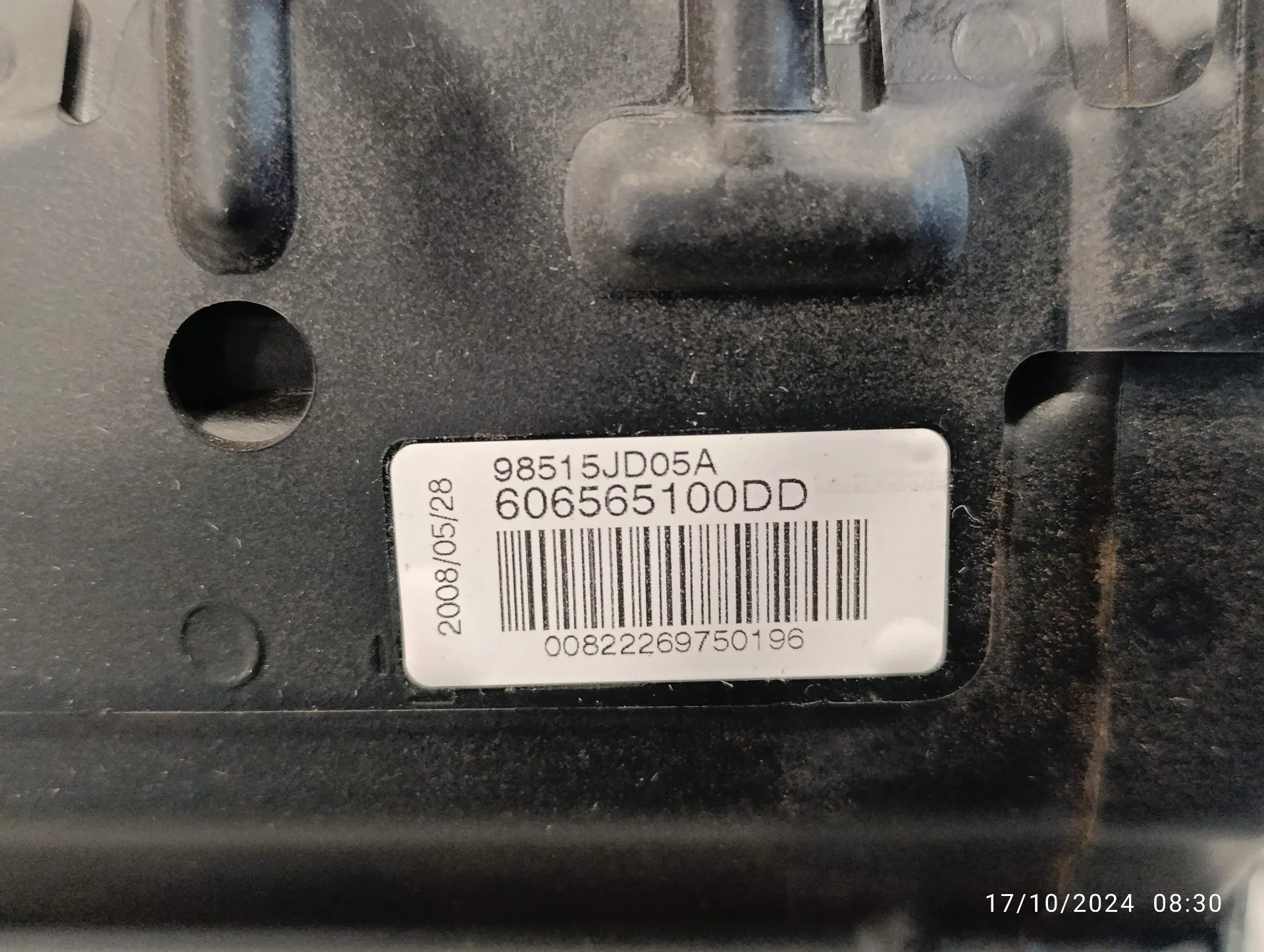 Airbag Delantero Derecho para Nissan Qashqai (J10)