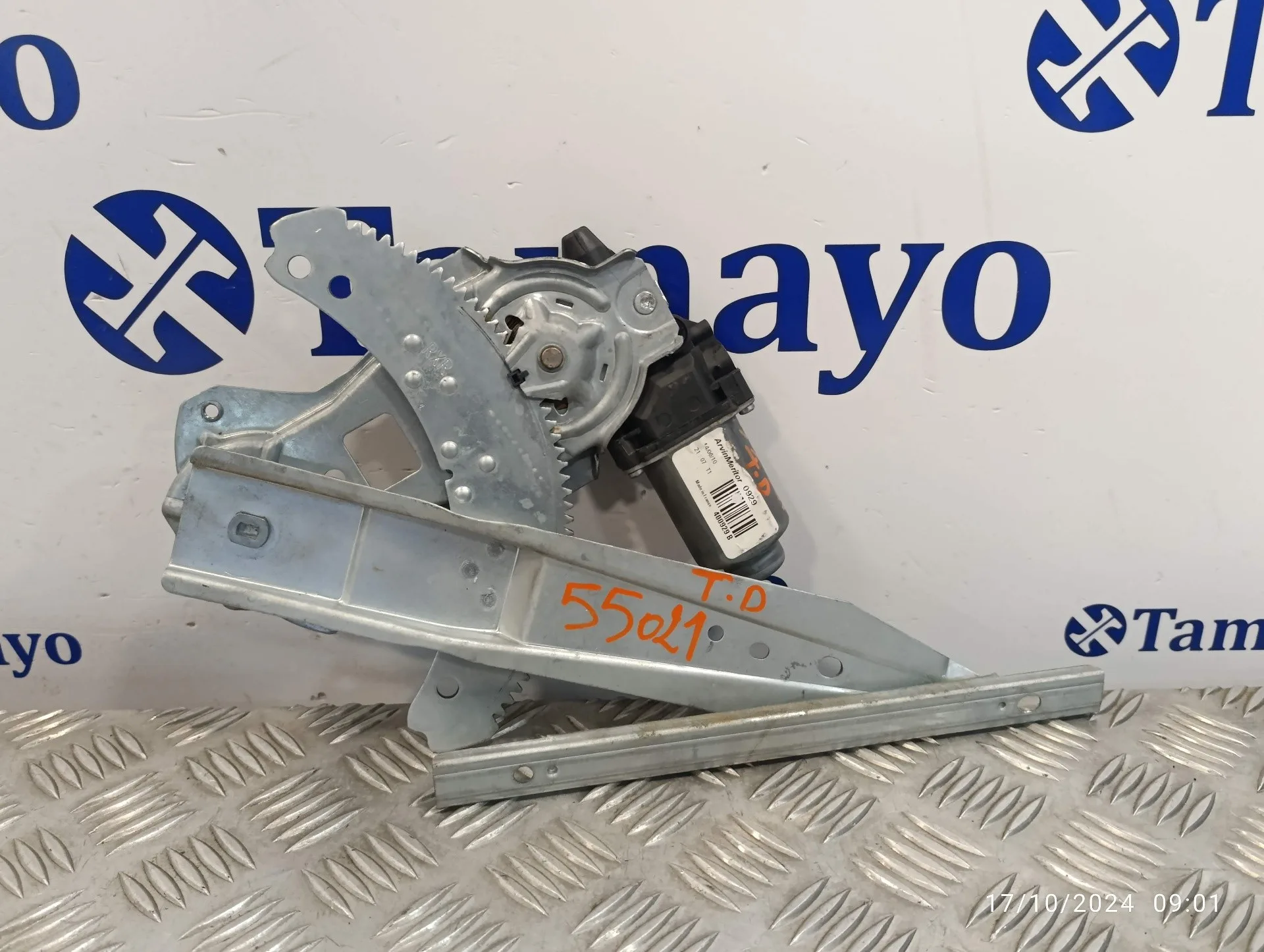 Elevalunas Trasero Derecho para Nissan Note (E11E)