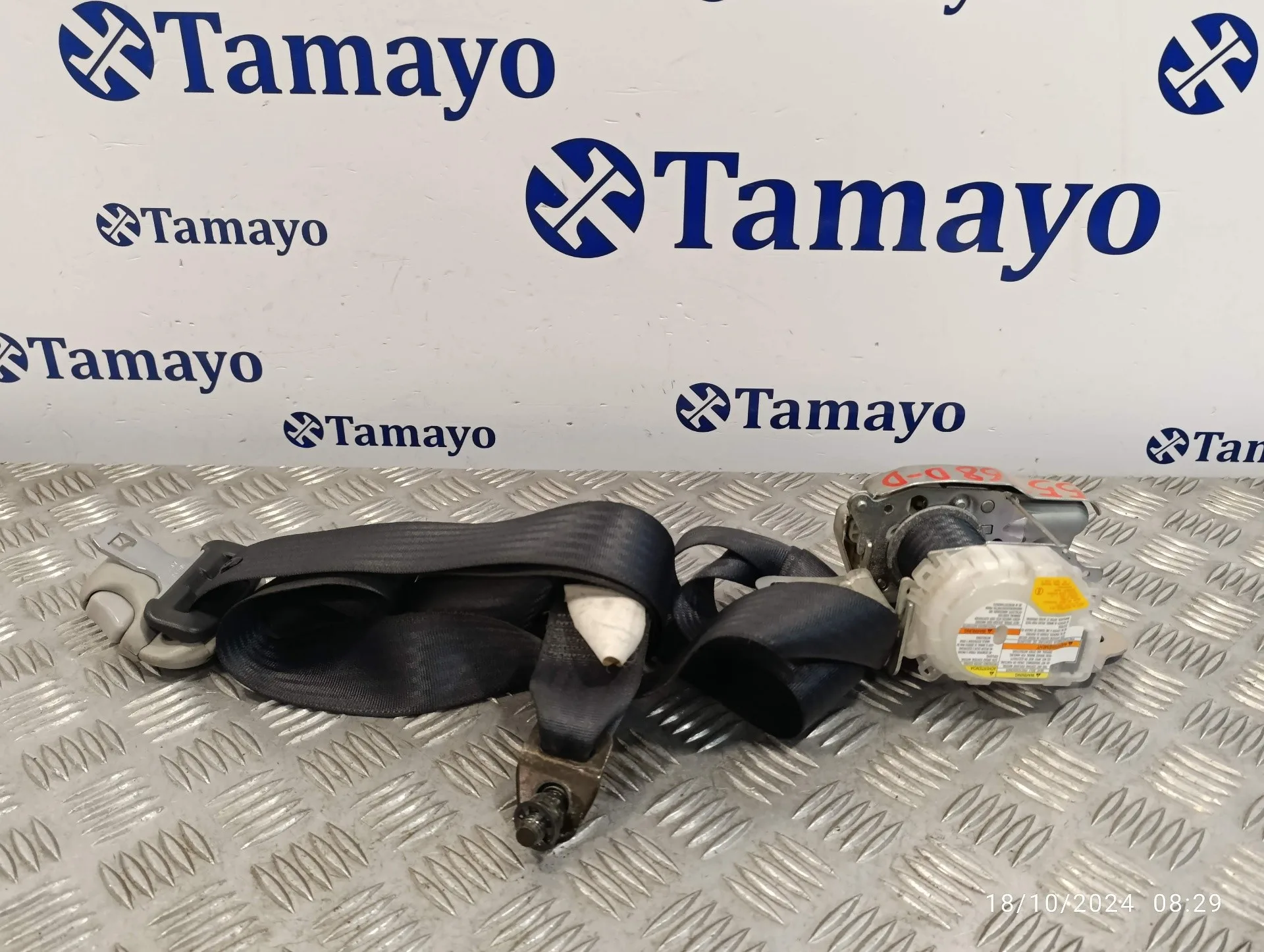 Cinturon Seguridad Delantero Derecho para Suzuki Swift Berlina (Mz)