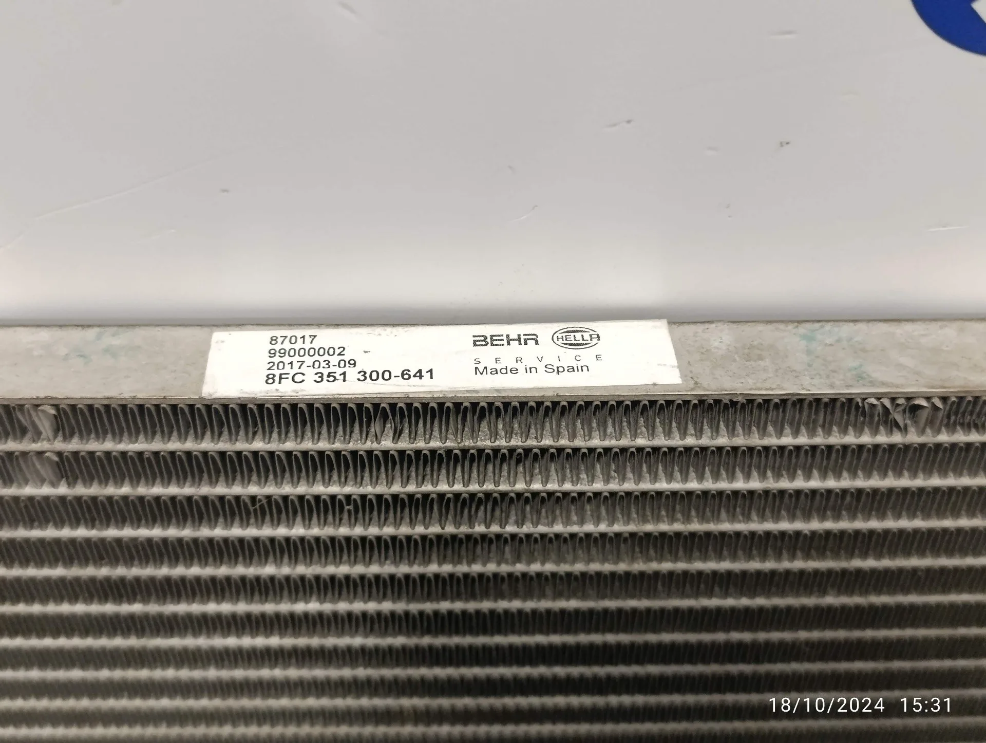 Condensador / Radiador Aire Acondicionado para Bmw Mini (R50,R53)