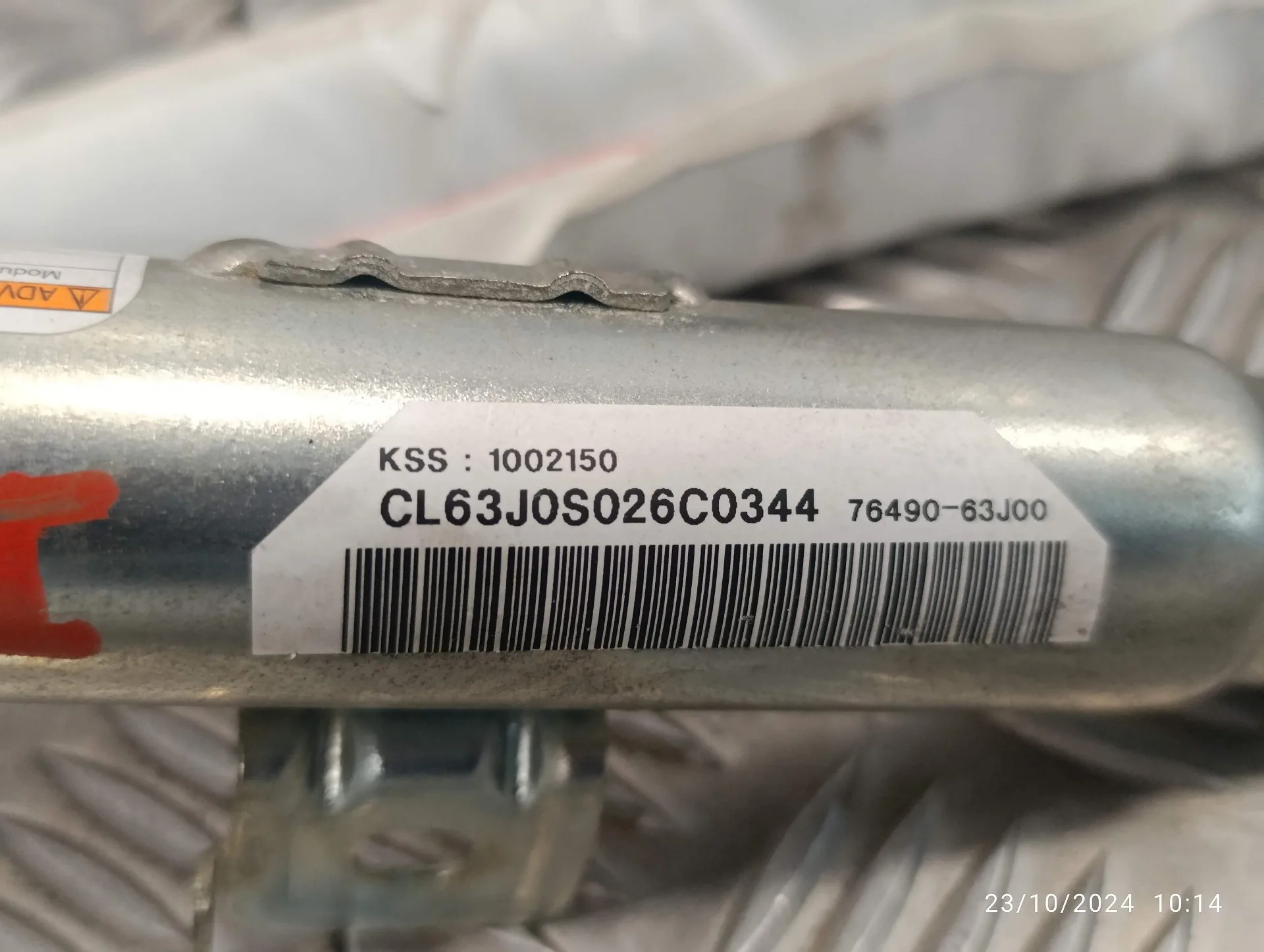 Airbag Cortina Delantero Izquierdo para Suzuki Swift Berlina (Mz)