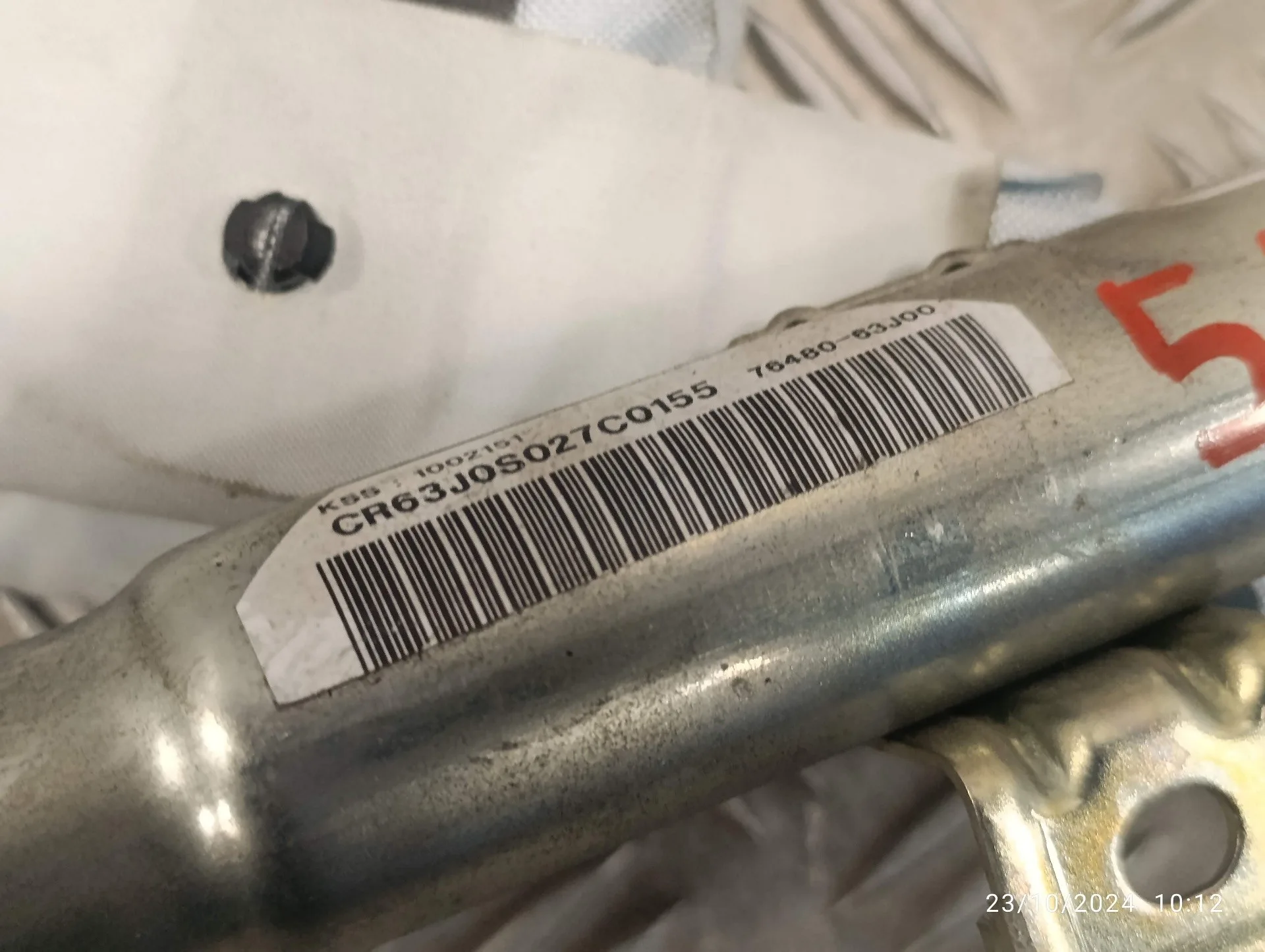 Airbag Cortina Delantero Derecho para Suzuki Swift Berlina (Mz)