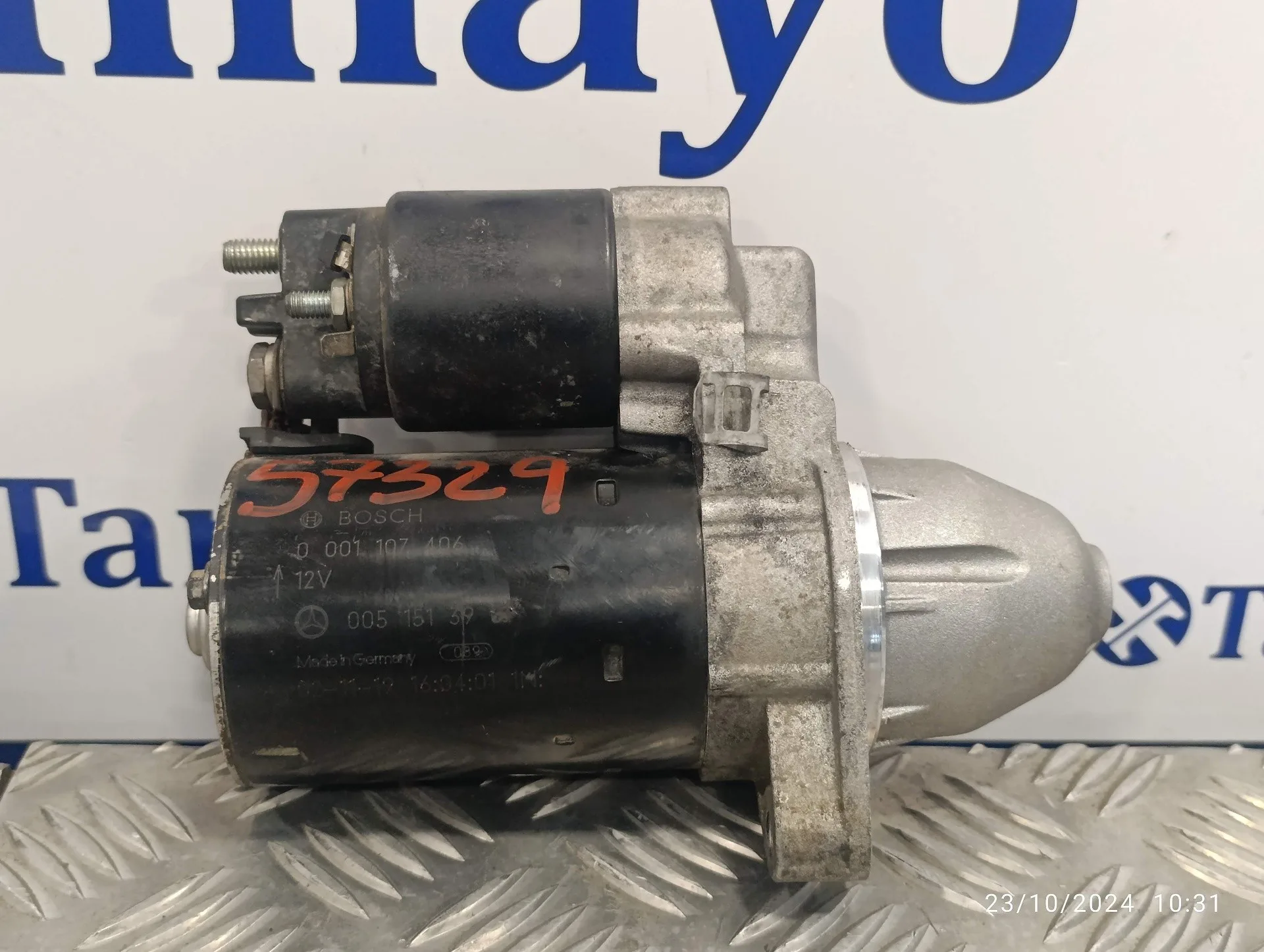 Motor Arranque para Mercedes-Benz Clase C (W203) Familiar