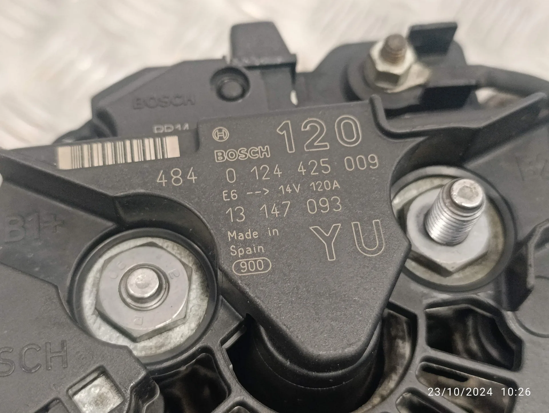 Alternador para Opel Meriva