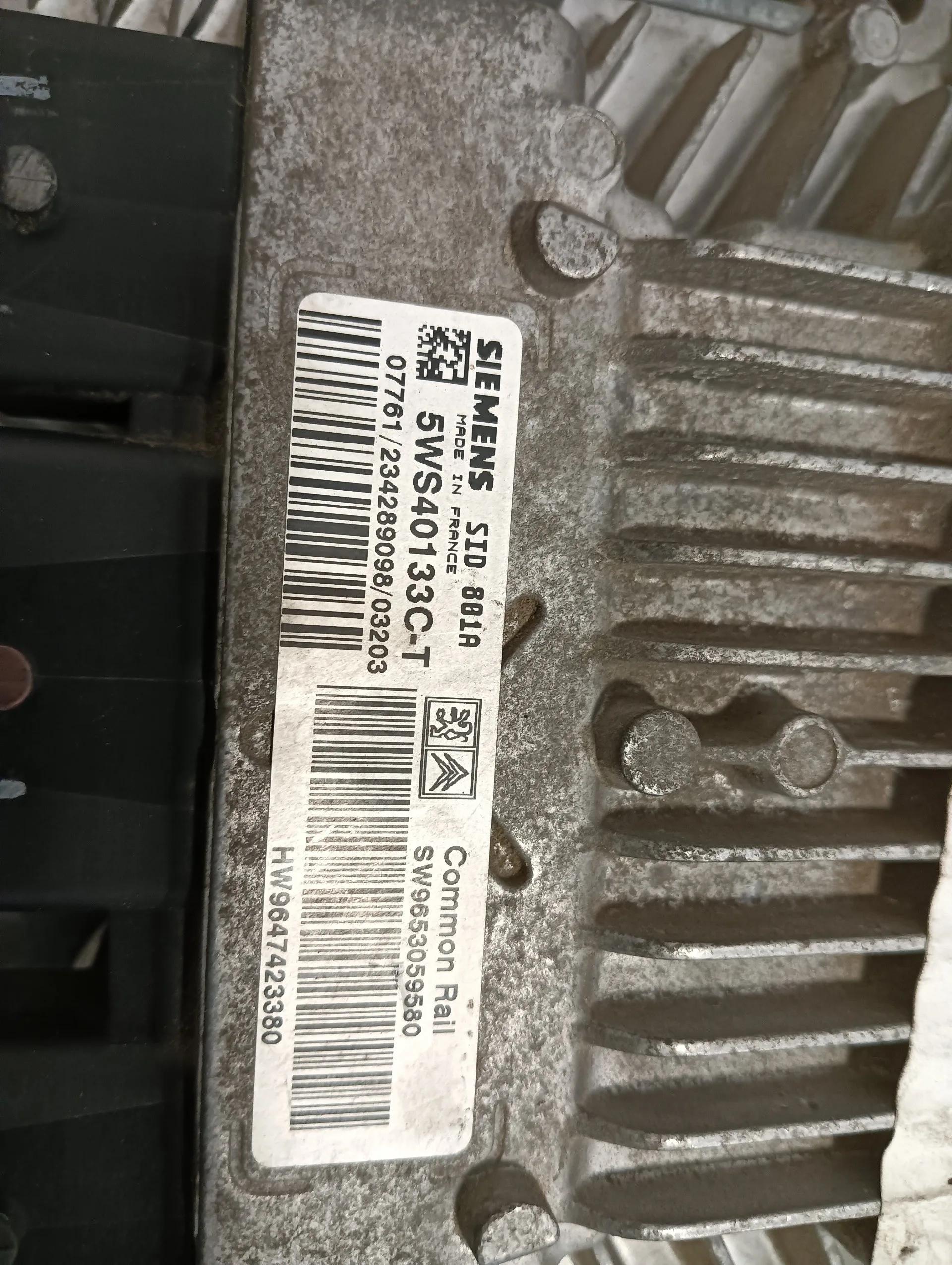 Centralita Motor Uce para Peugeot 307 (S1)
