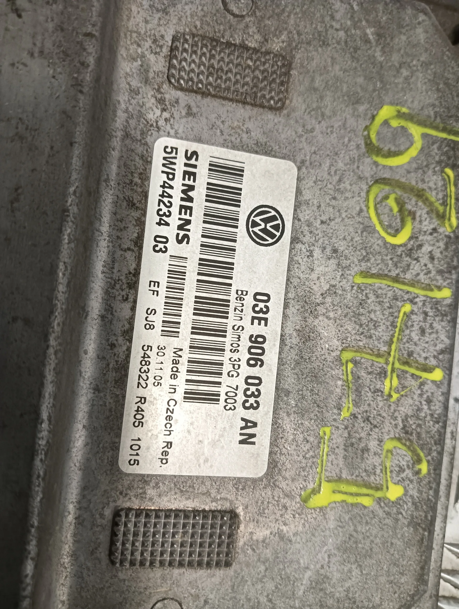 Centralita Motor Uce para Volkswagen Golf Iv Berlina (1J1)