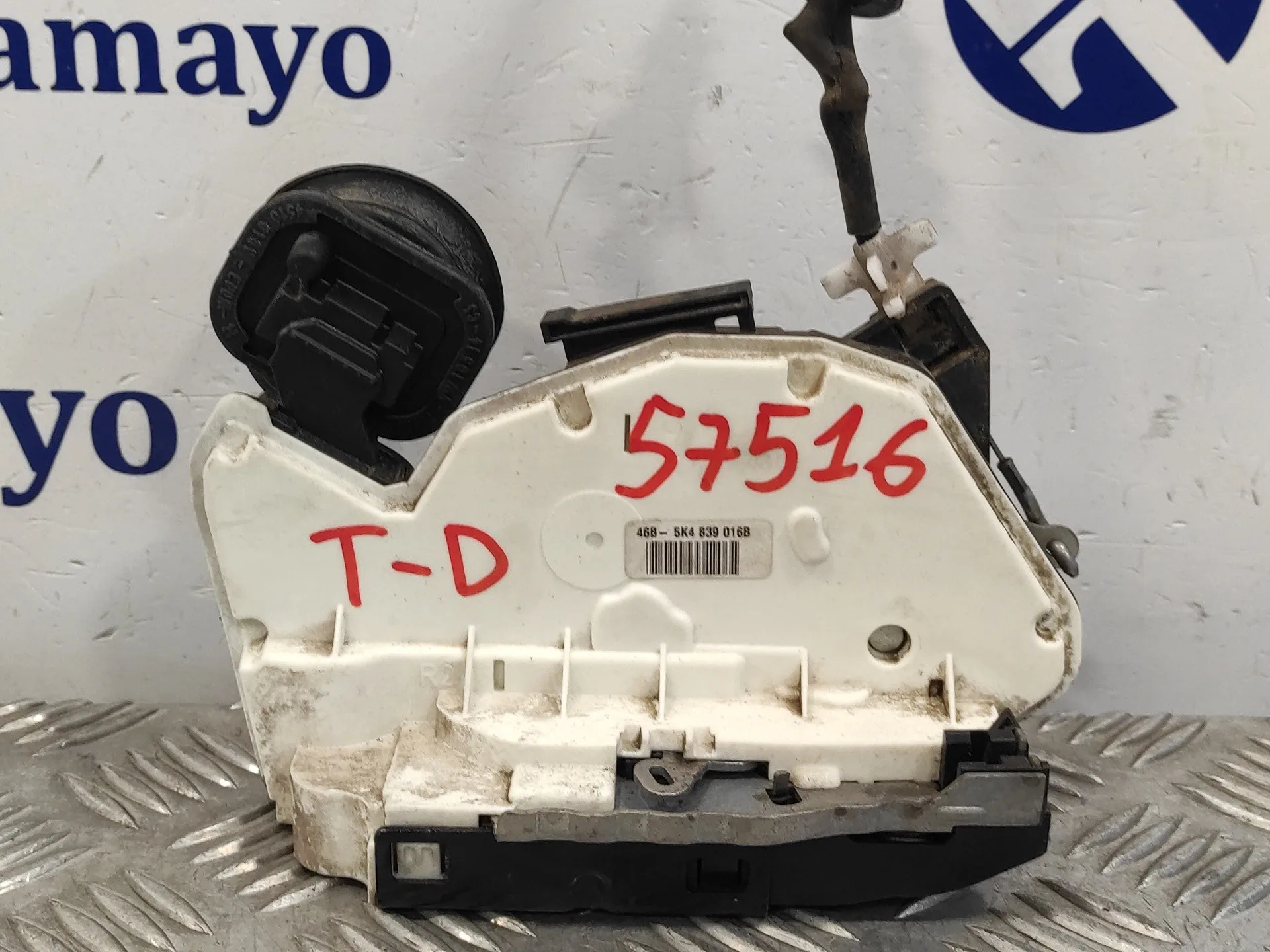 Cerradura Puerta Trasera Derecha para Volkswagen Golf Vi (5K1)