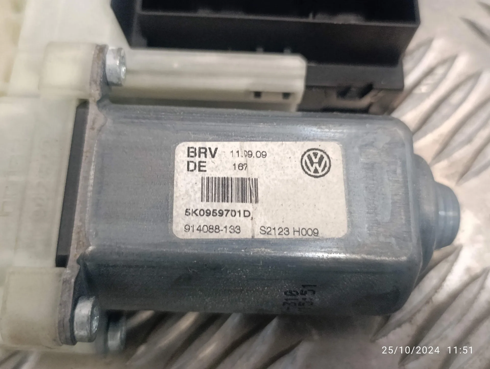 Motor Elevalunas Delantero Izquierdo para Volkswagen Golf Vi (5K1)