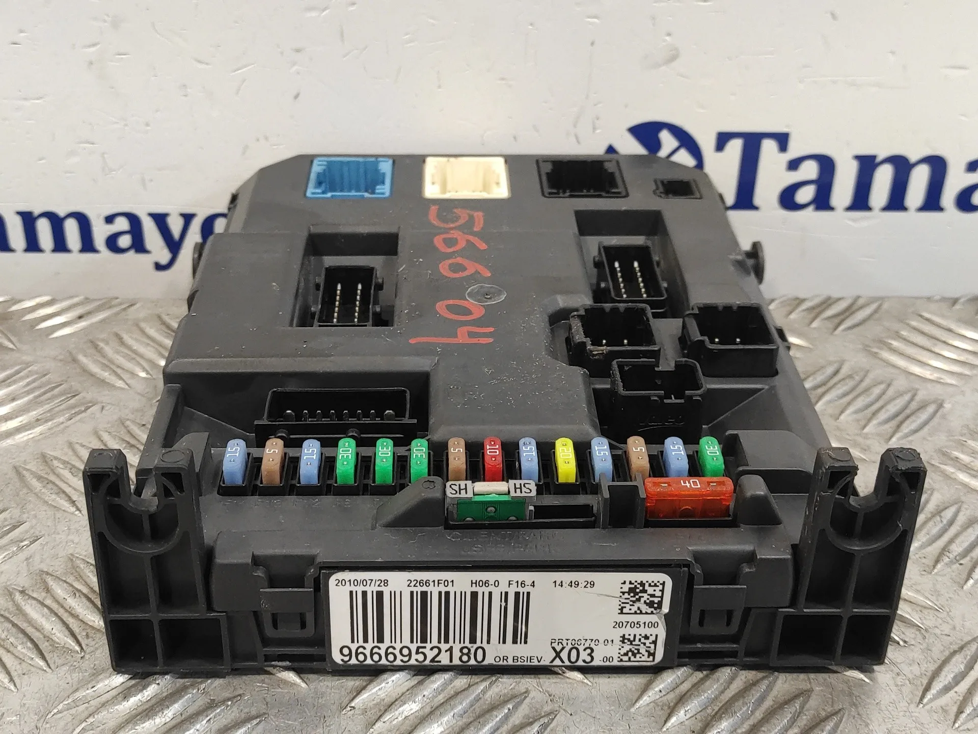 Caja Reles / Fusibles para Citroën C3