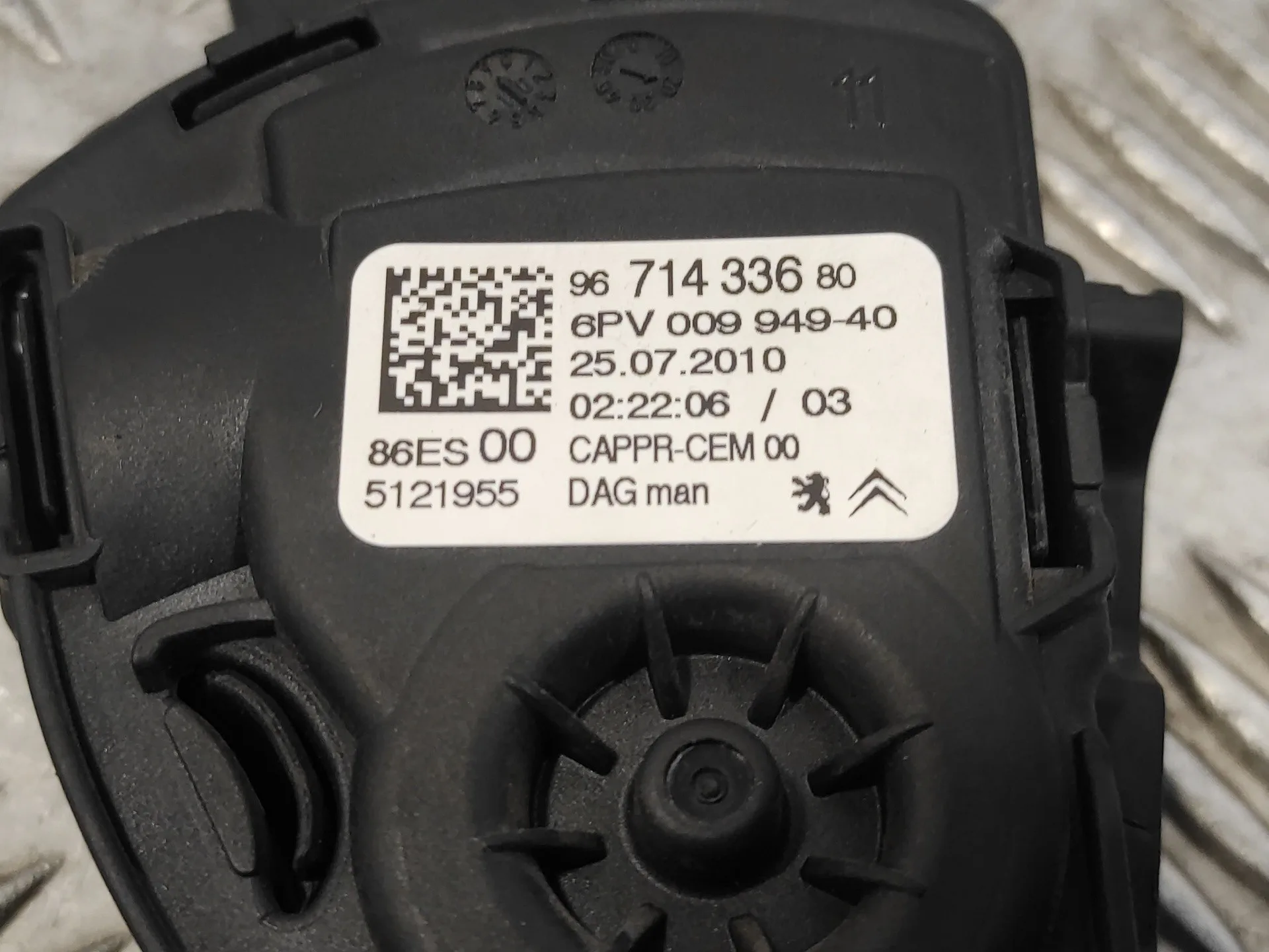 Potenciometro Pedal para Citroën C3