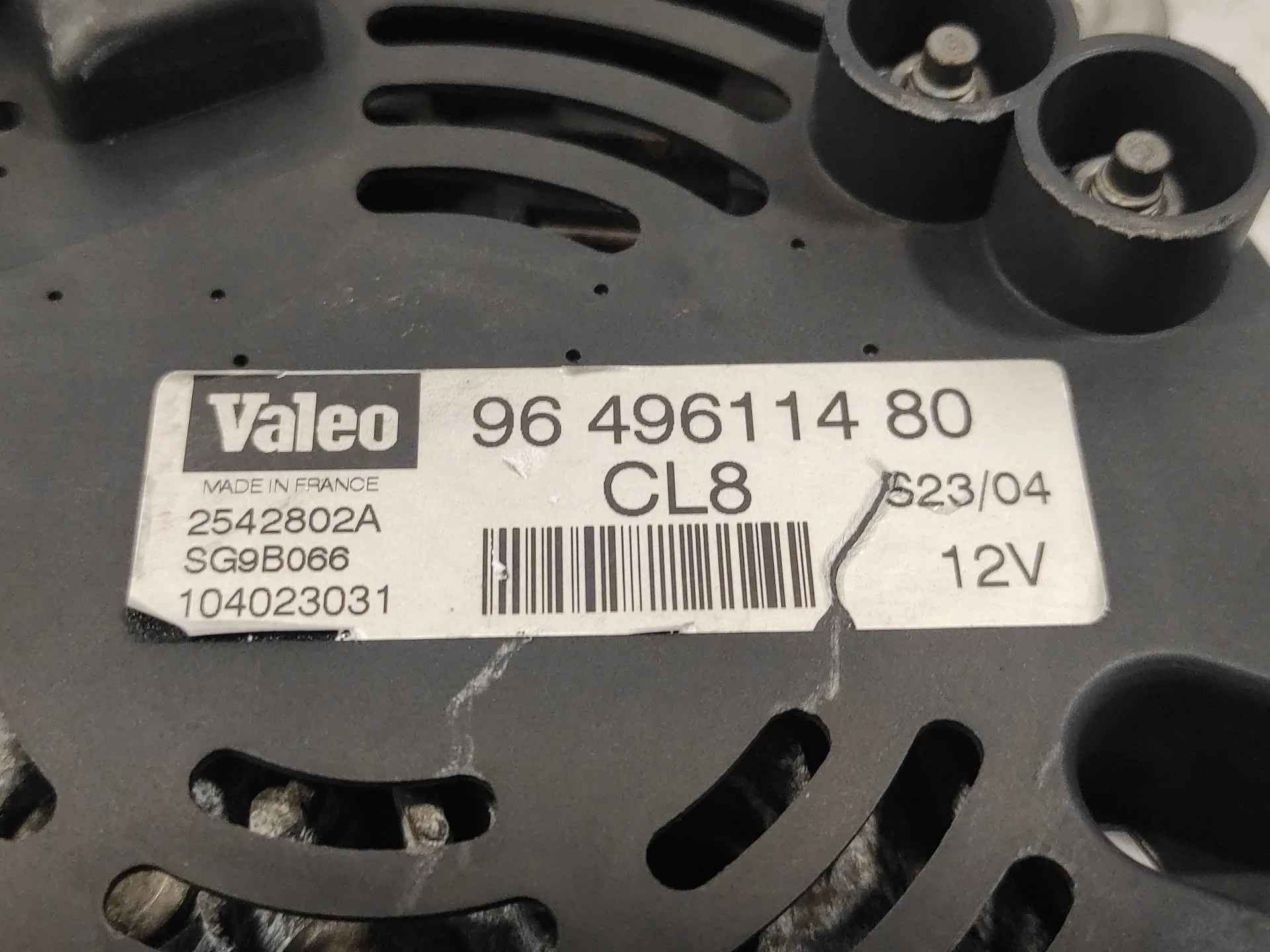 Alternador para Peugeot 307 Cc (S1)
