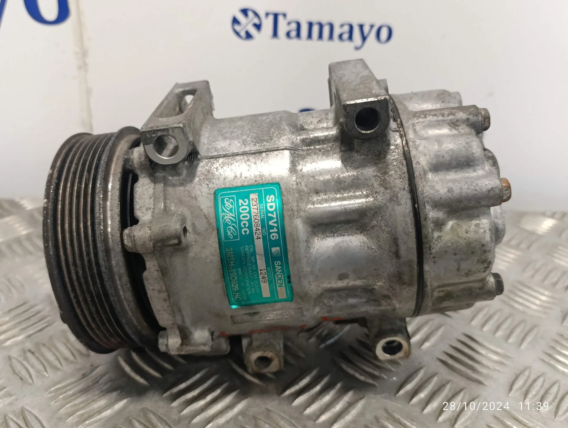 Compresor Aire Acondicionado para Ford Focus C-Max (Cap)