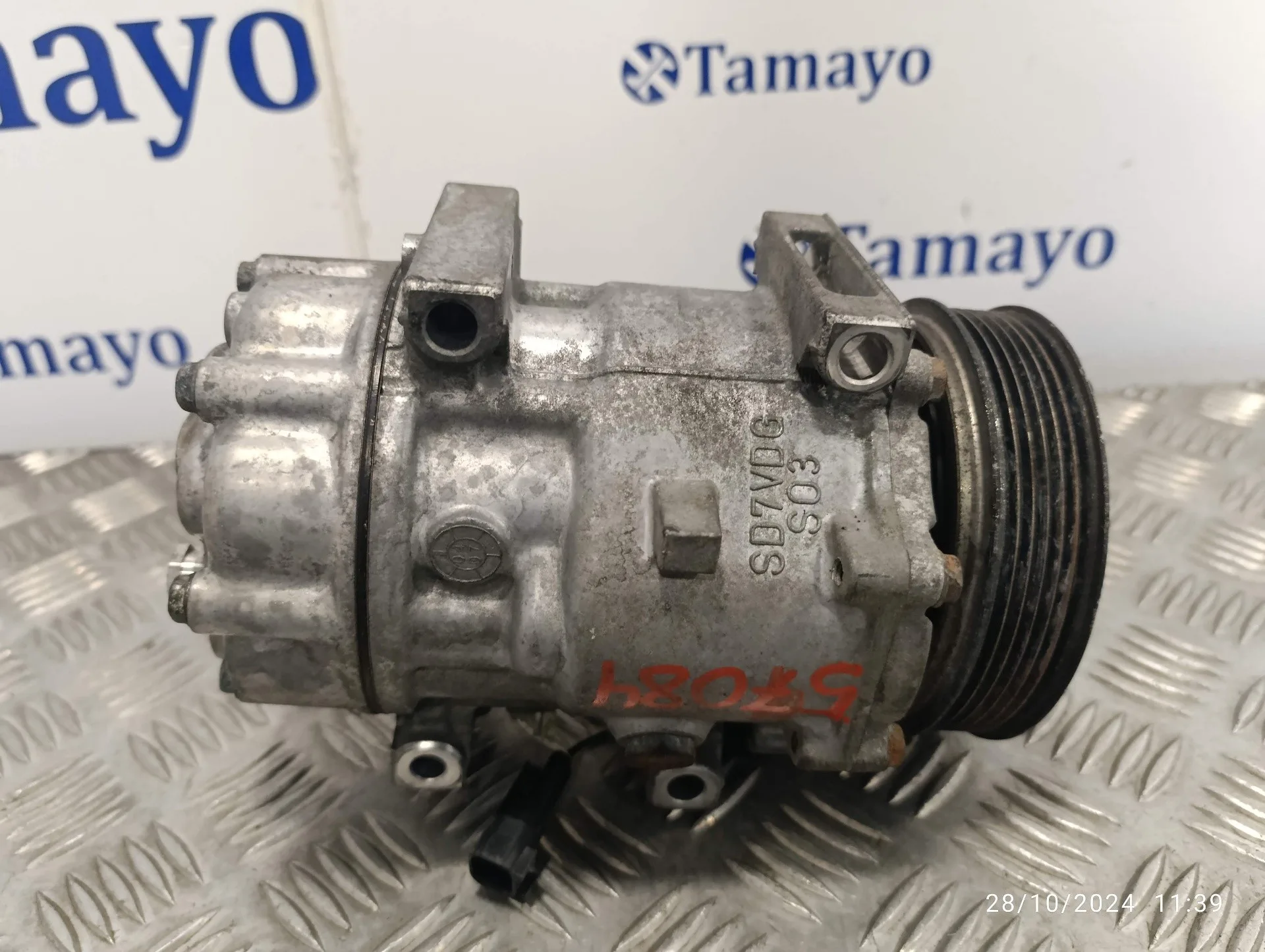 Compresor Aire Acondicionado para Ford Focus C-Max (Cap)