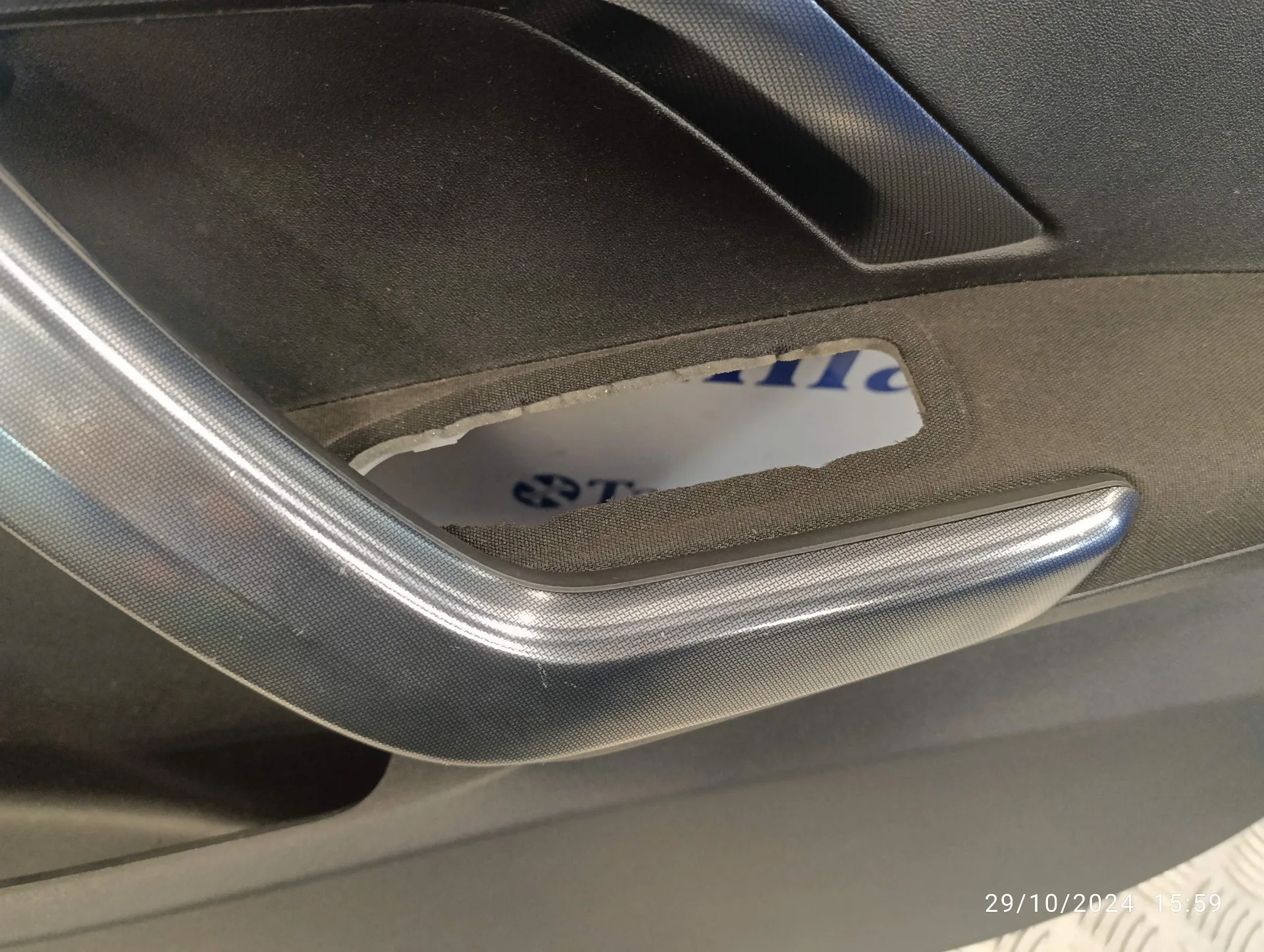 Guarnecido Puerta Delantera Derecha para Peugeot 2008 (--.2013->)