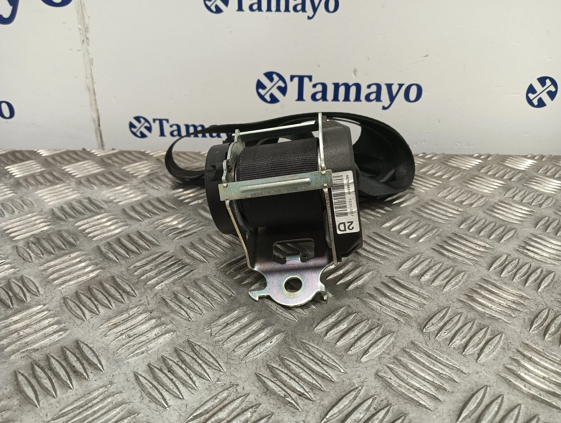 Cinturon Seguridad Trasero Derecho para Peugeot 2008 (--.2013->)