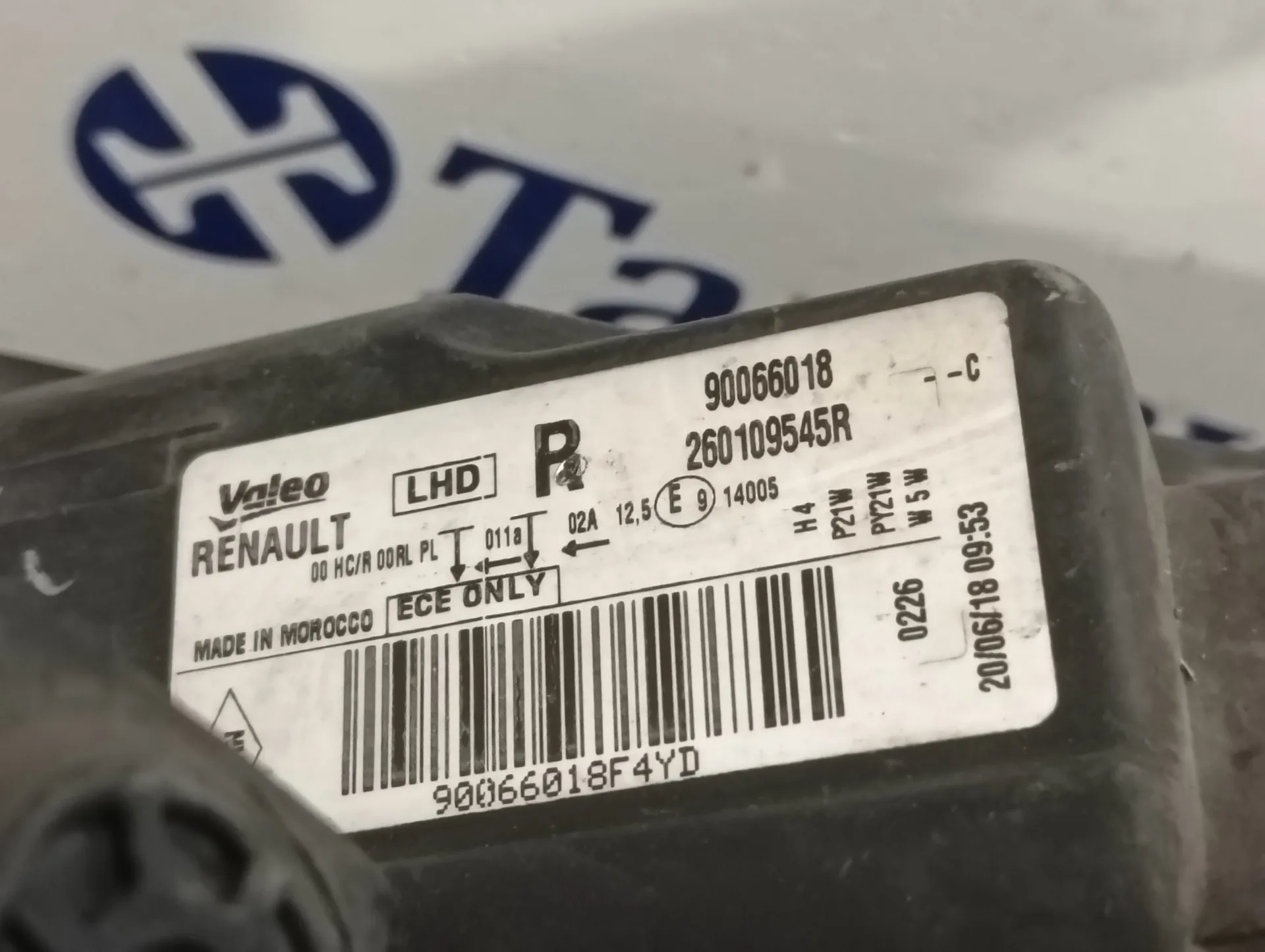 Faro Derecho para Dacia Lodgy
