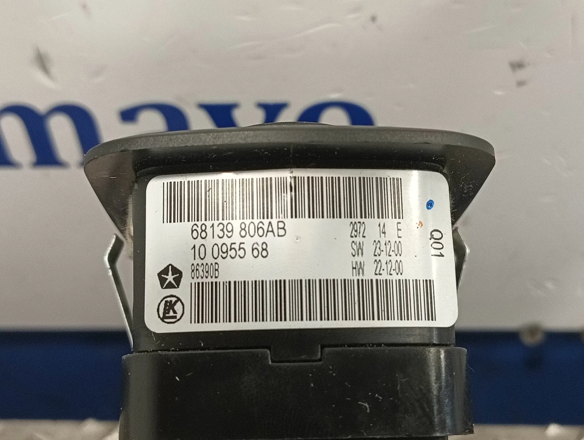 Mando Elevalunas Delantero Izquierdo para Fiat Freemont (345)