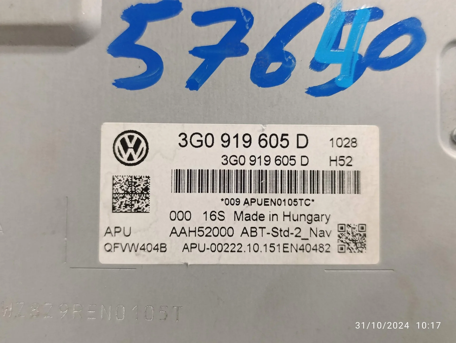 Pantalla Multifuncion para Volkswagen Passat Variant (3G5)