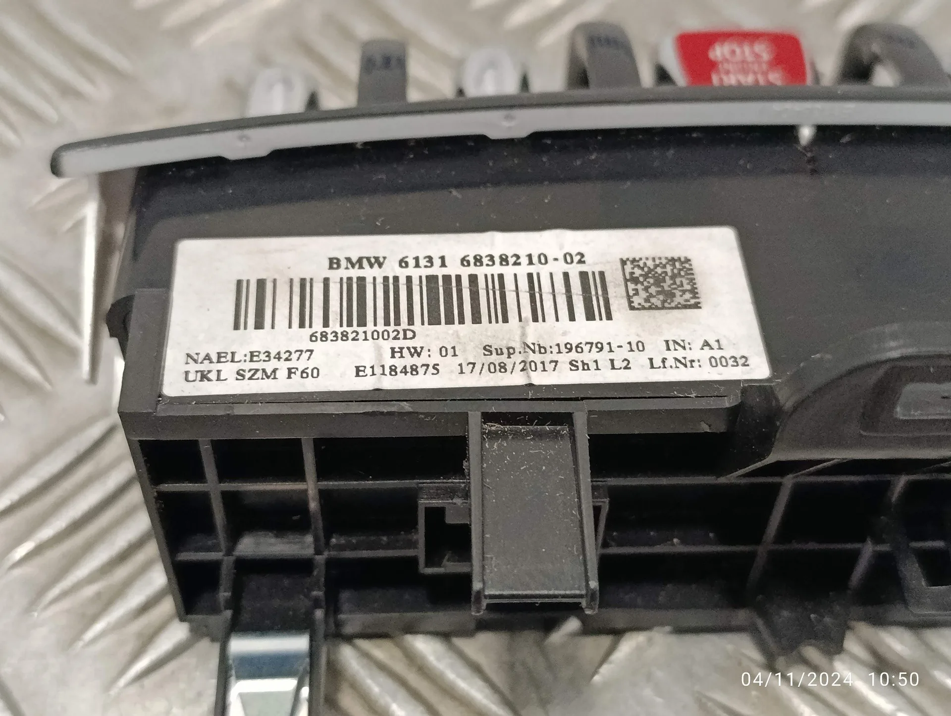 Conmutador De Arranque para Mini Countryman (F60)