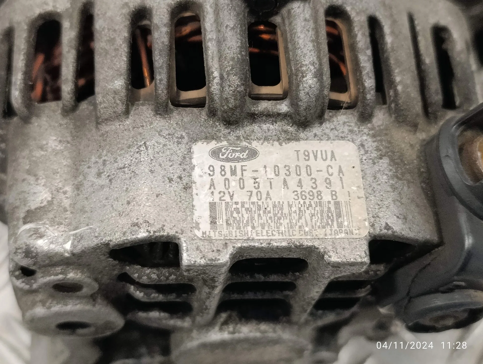 Alternador para Ford Fiesta Berlina (Dx)