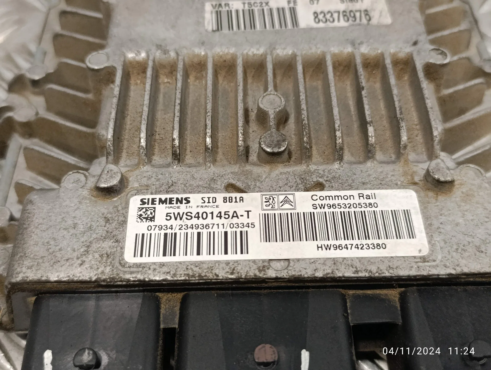 Centralita Motor Uce para Peugeot 307 Break/Sw (S2)