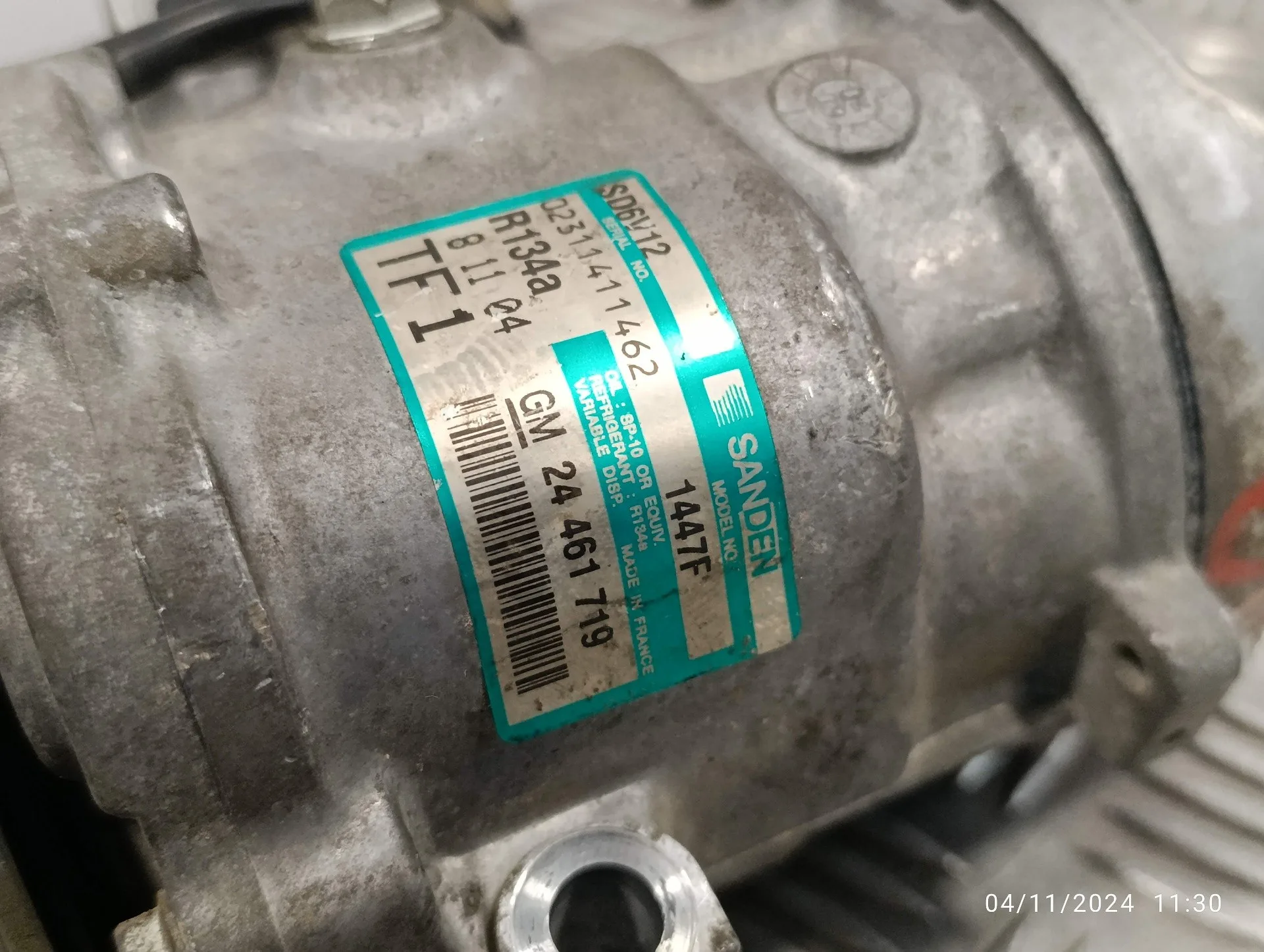 Compresor Aire Acondicionado para Opel Corsa C