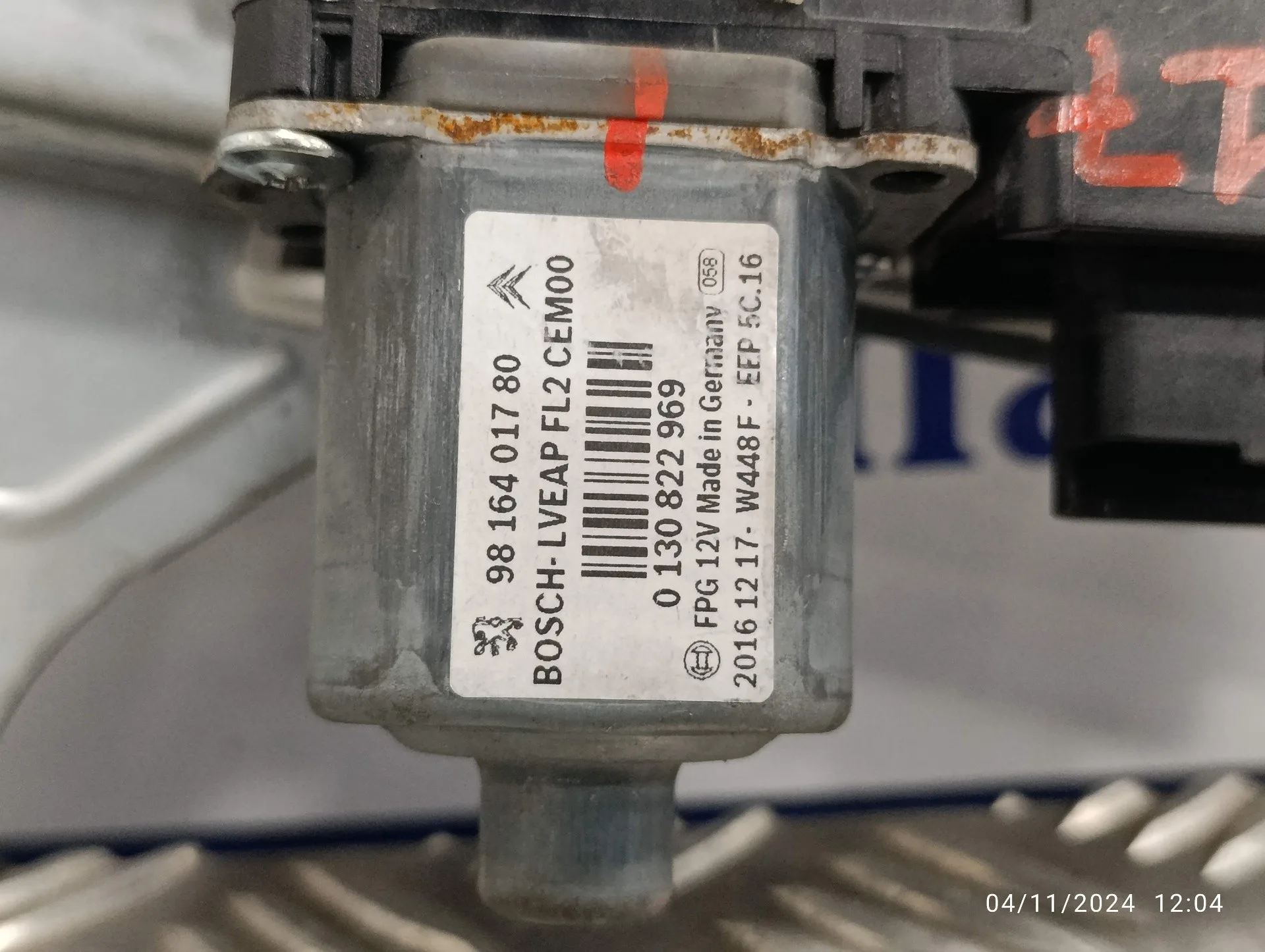 Elevalunas Delantero Izquierdo para Peugeot 2008 (--.2013->)
