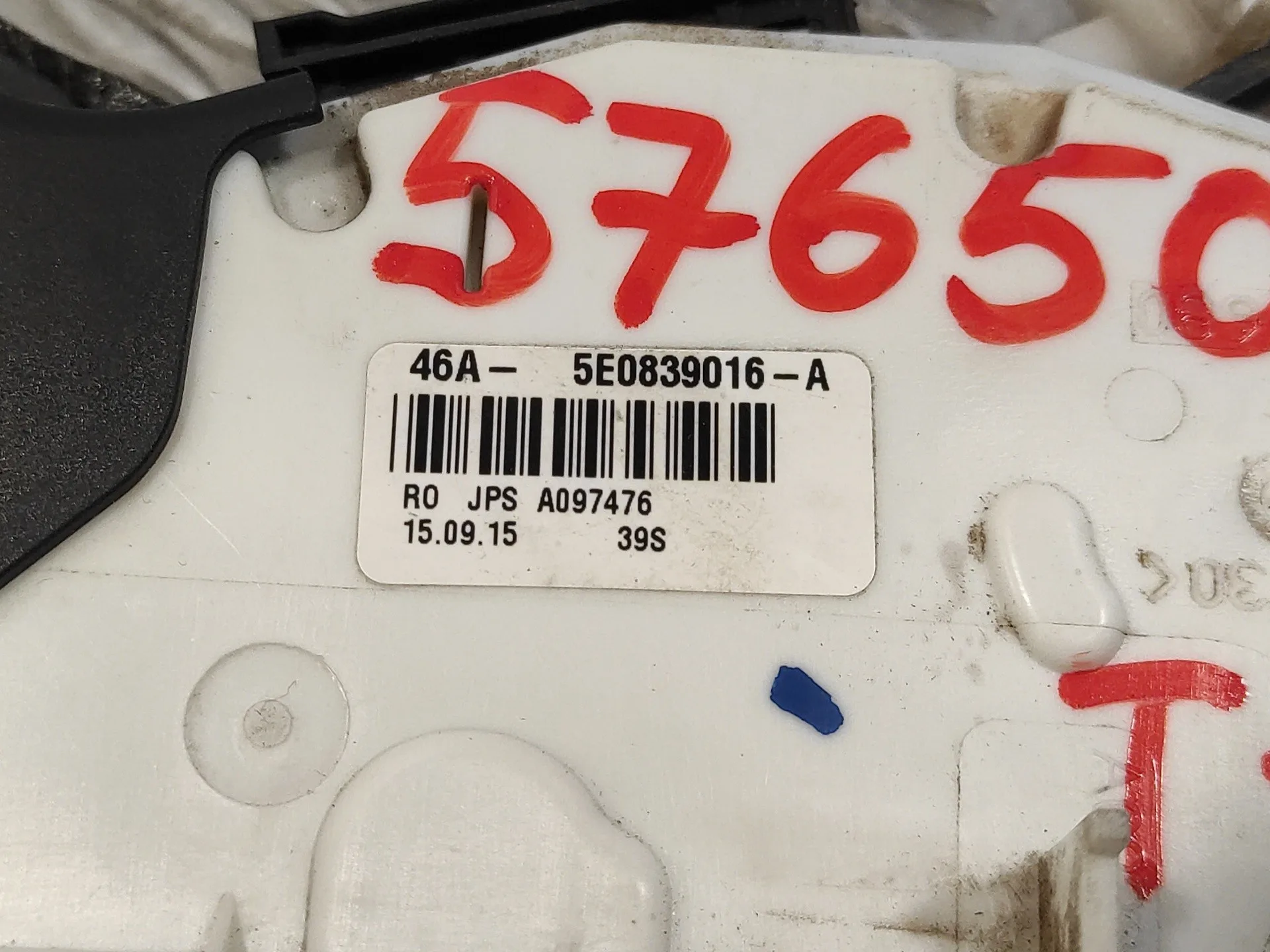 Cerradura Puerta Trasera Derecha para Volkswagen Passat Lim. (3G2)