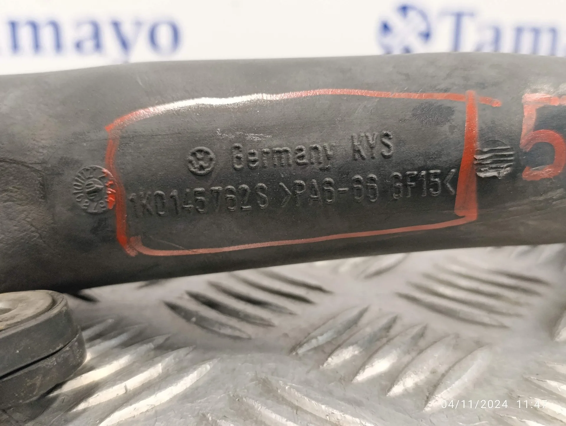 Tubo para Volkswagen Passat Berlina (3C2)