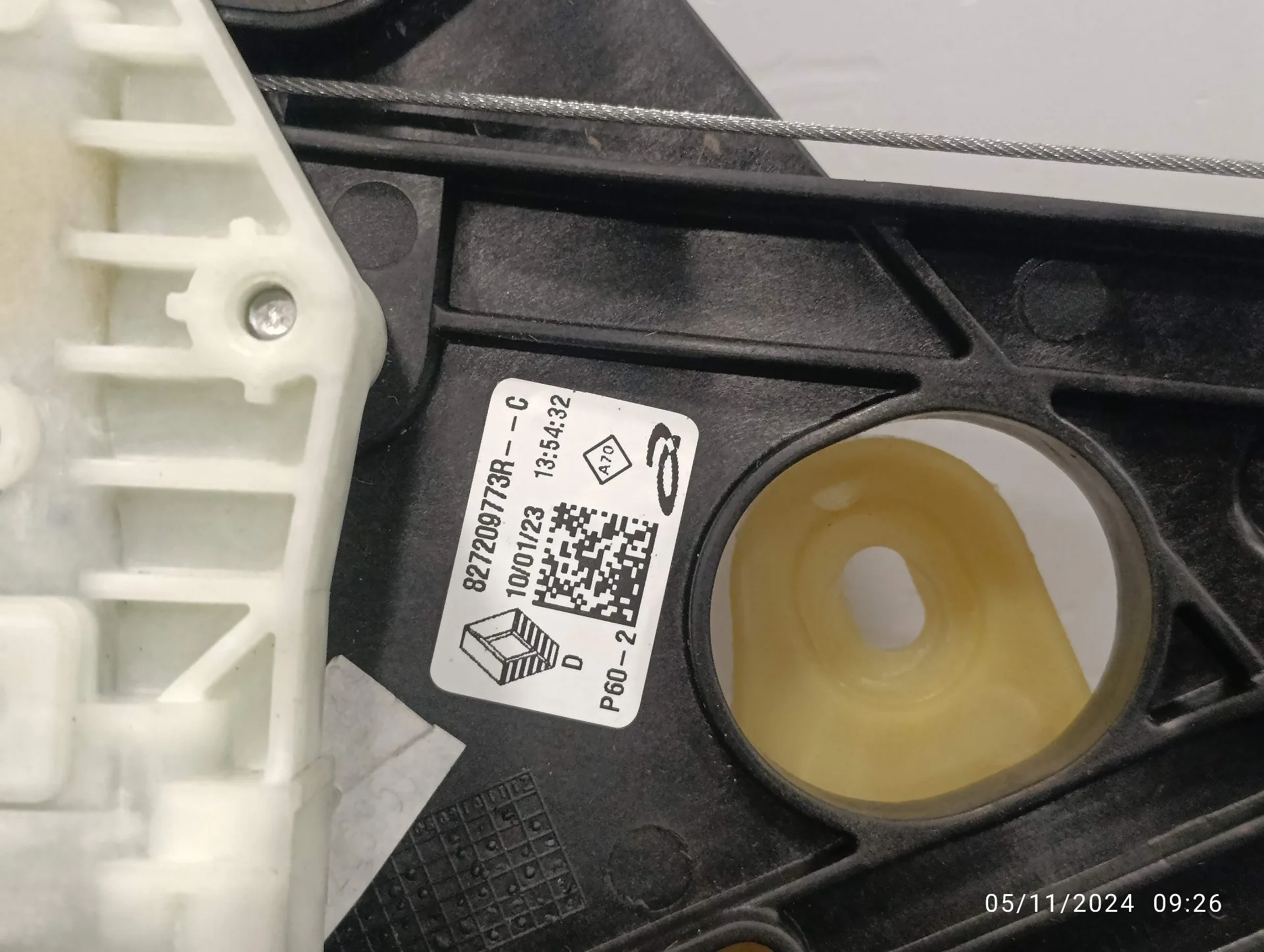 Elevalunas Trasero Derecho para Renault Clio V